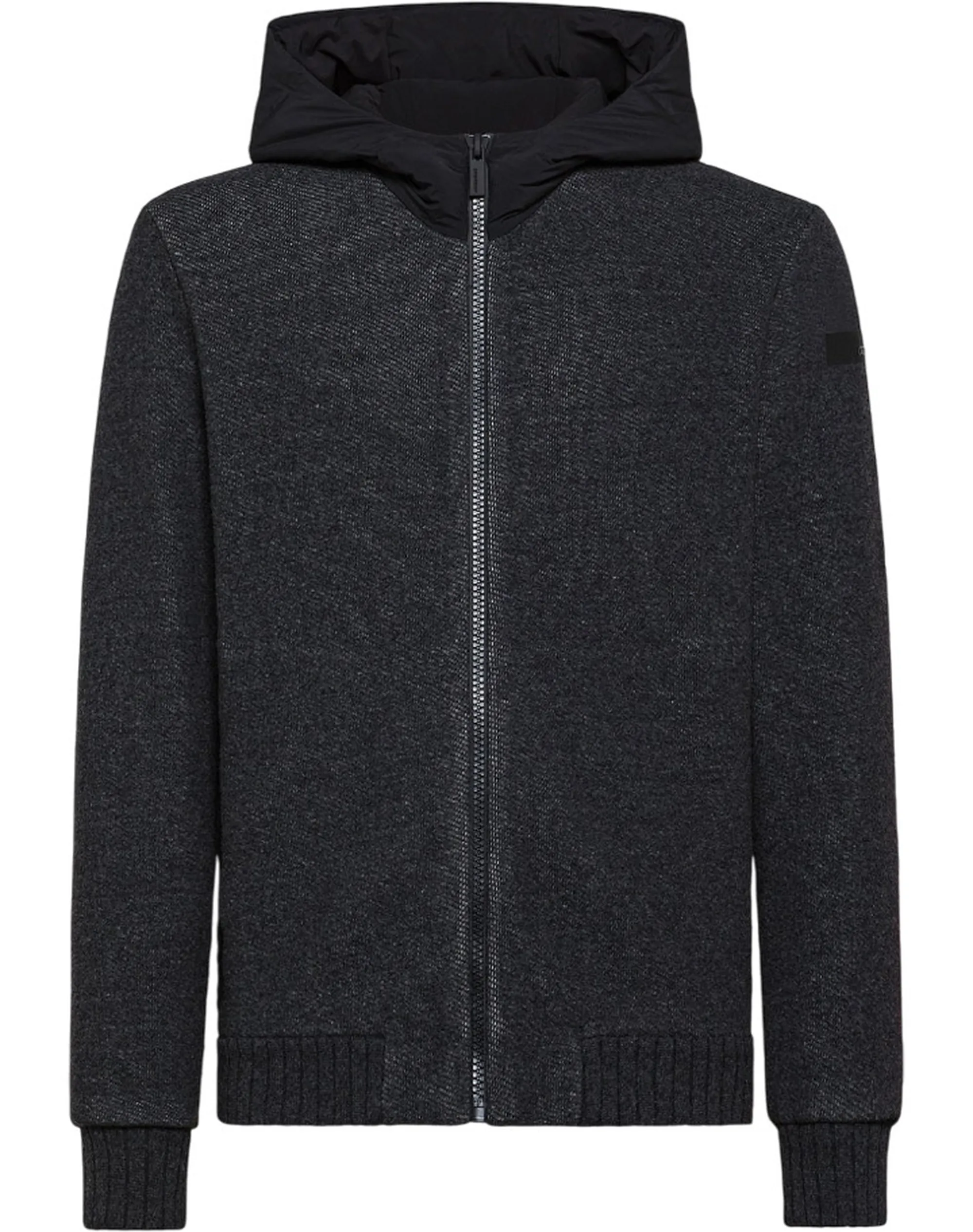 Rrd B'Giubbino Woolharrd Duck Hood Zip Soft' Black W25188 162324