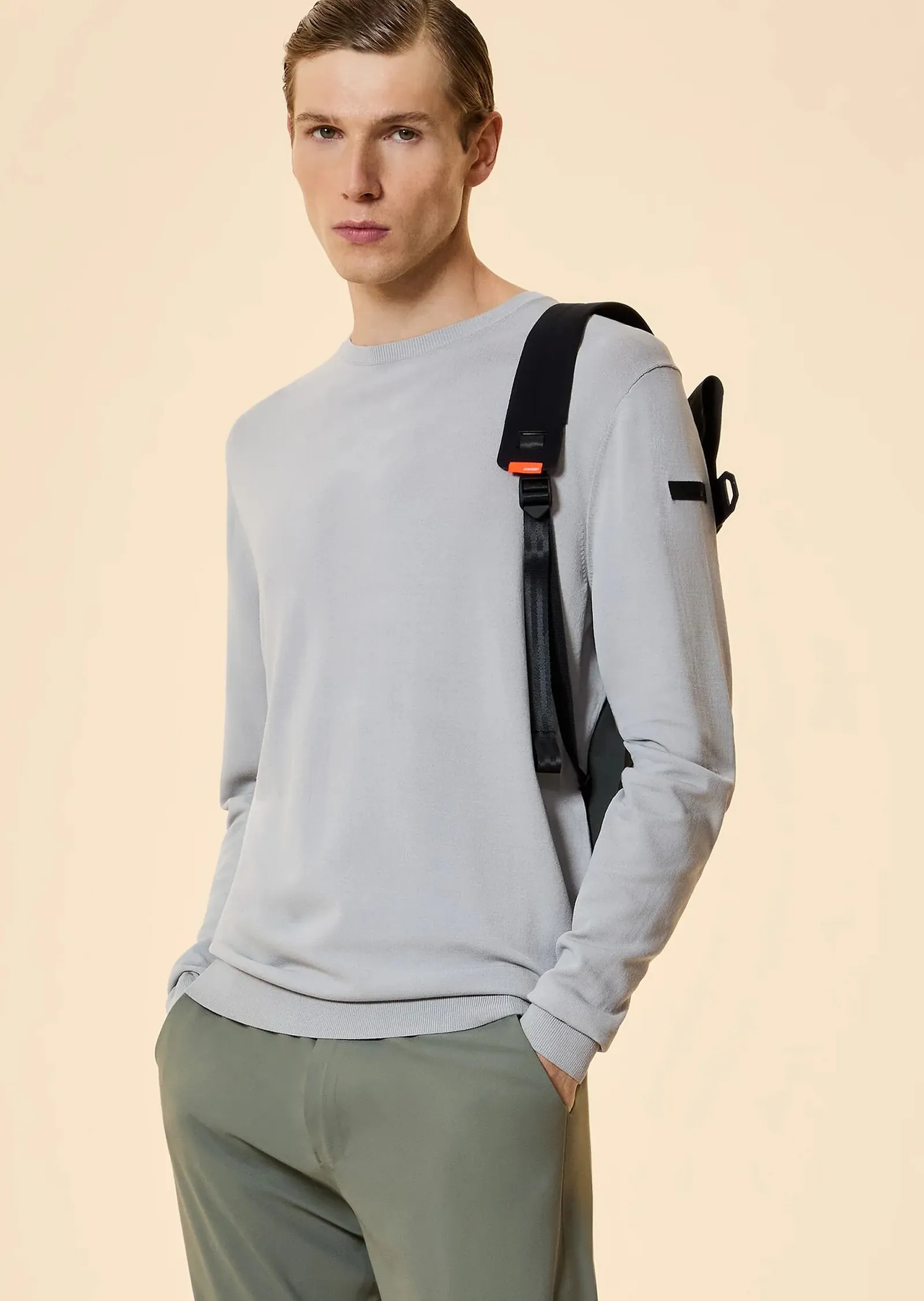 Rrd Maglia Maxell Round Grigio Chiaro S26104 171843