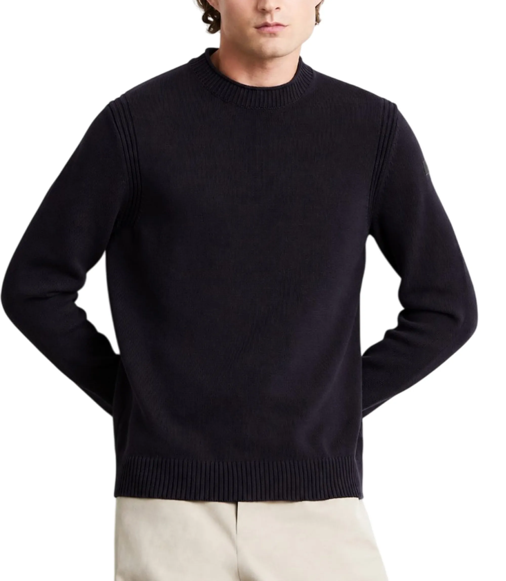 Rrd Maglia Plain Round Blue Black W26140 200313