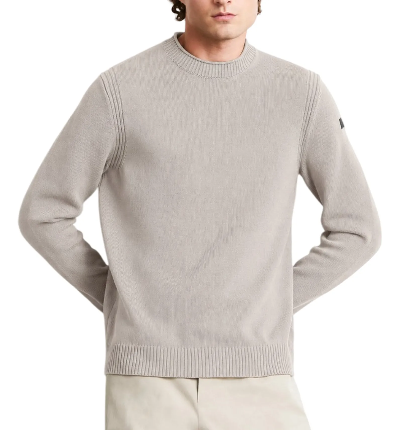 Rrd Maglia Plain Round Sabbia W26140 200302