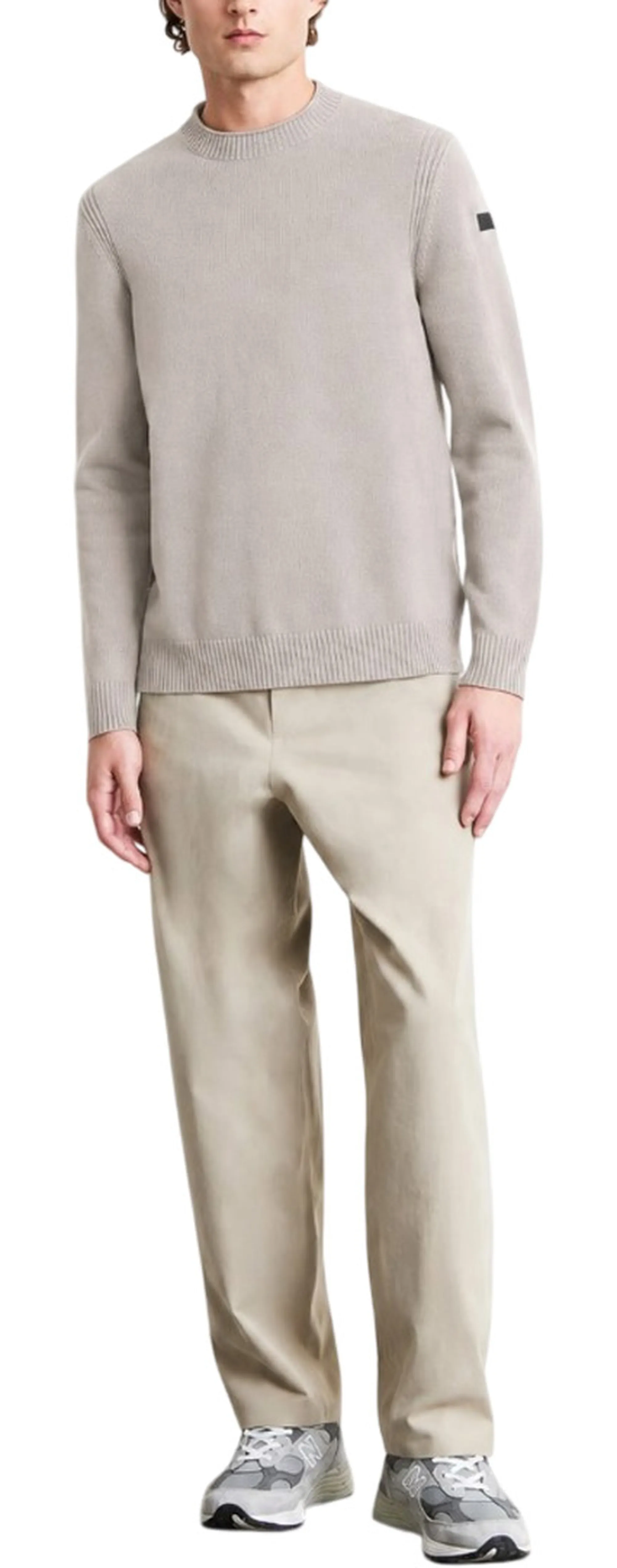 Rrd Maglia Plain Round Sabbia W26140 200304
