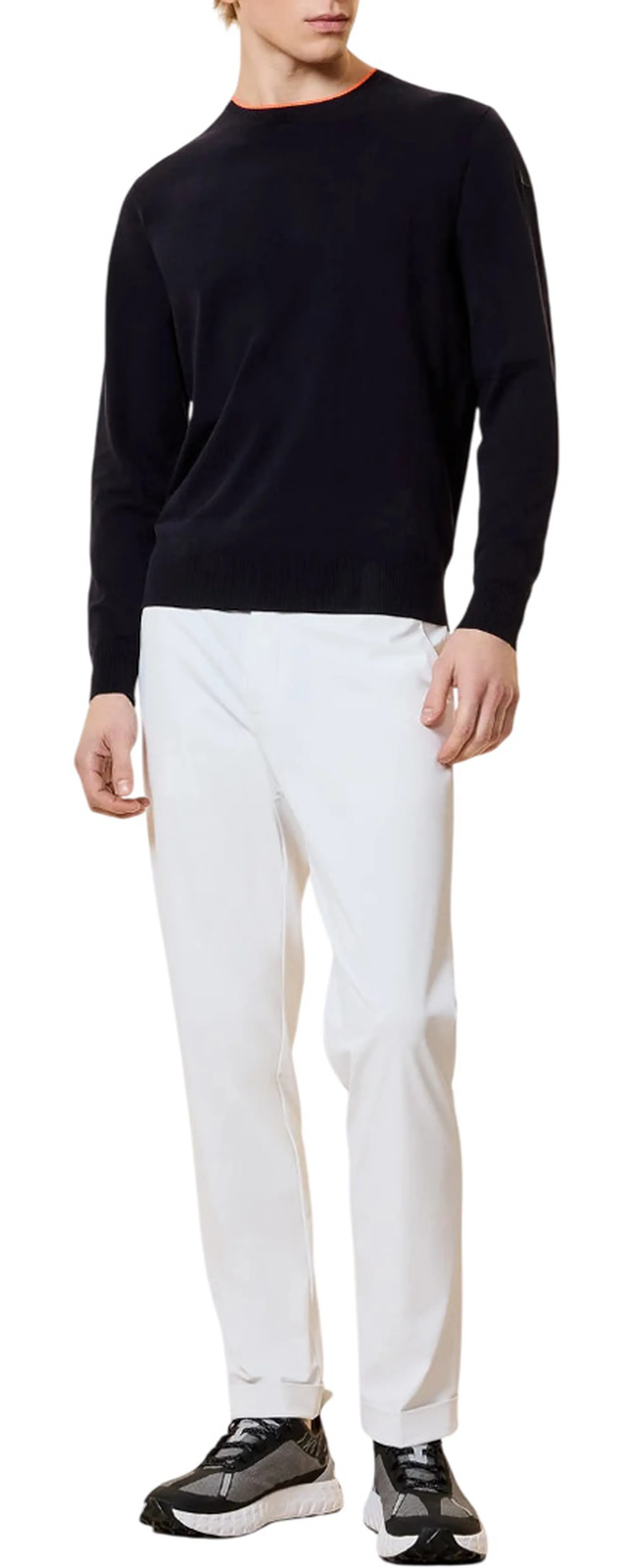 Rrd B'Shirty Macro Round Knit' Blue Black S26113 172244