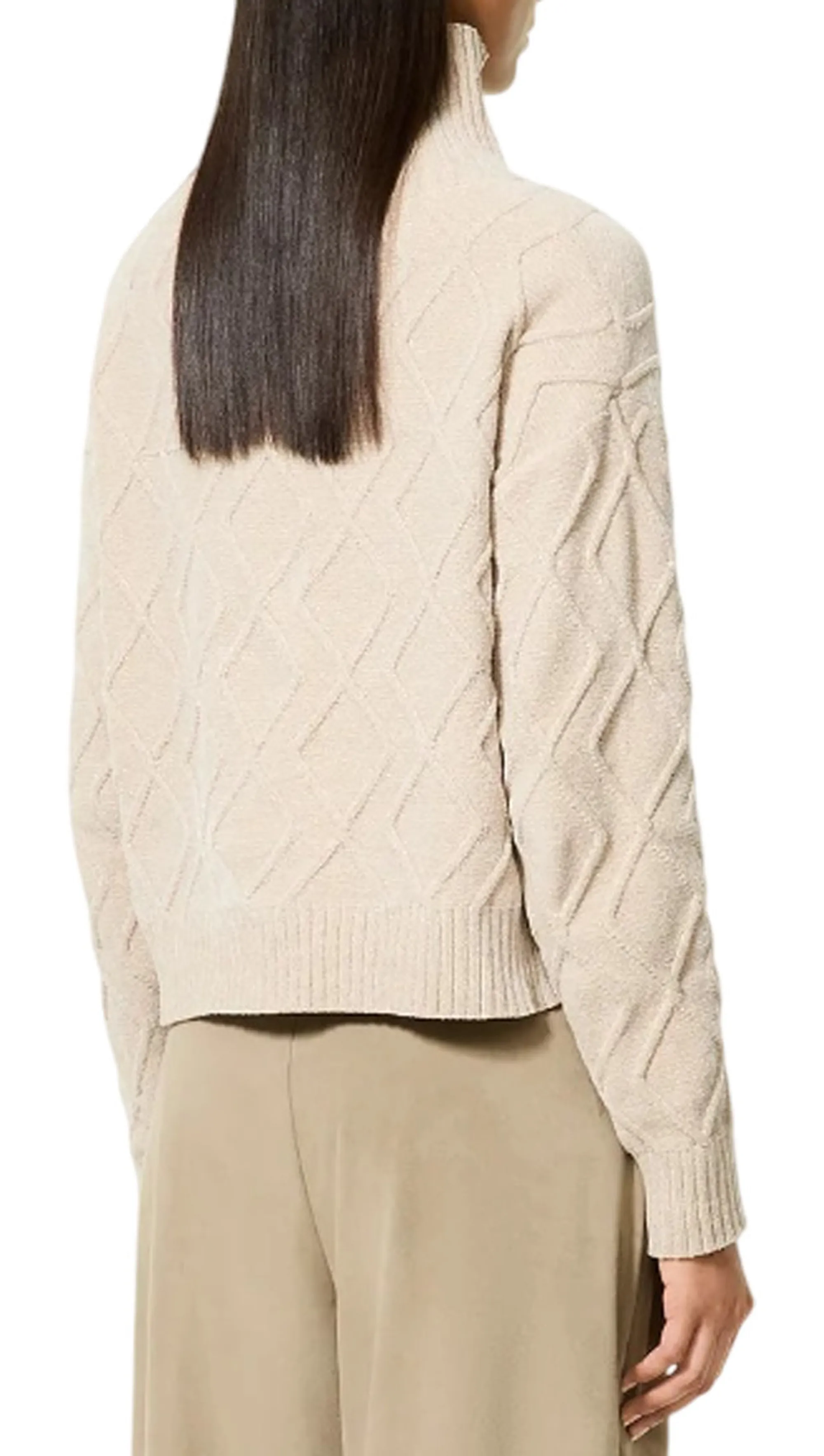 Rrd B'Velvet Fish Volcano Knit' Cream W25636 157407