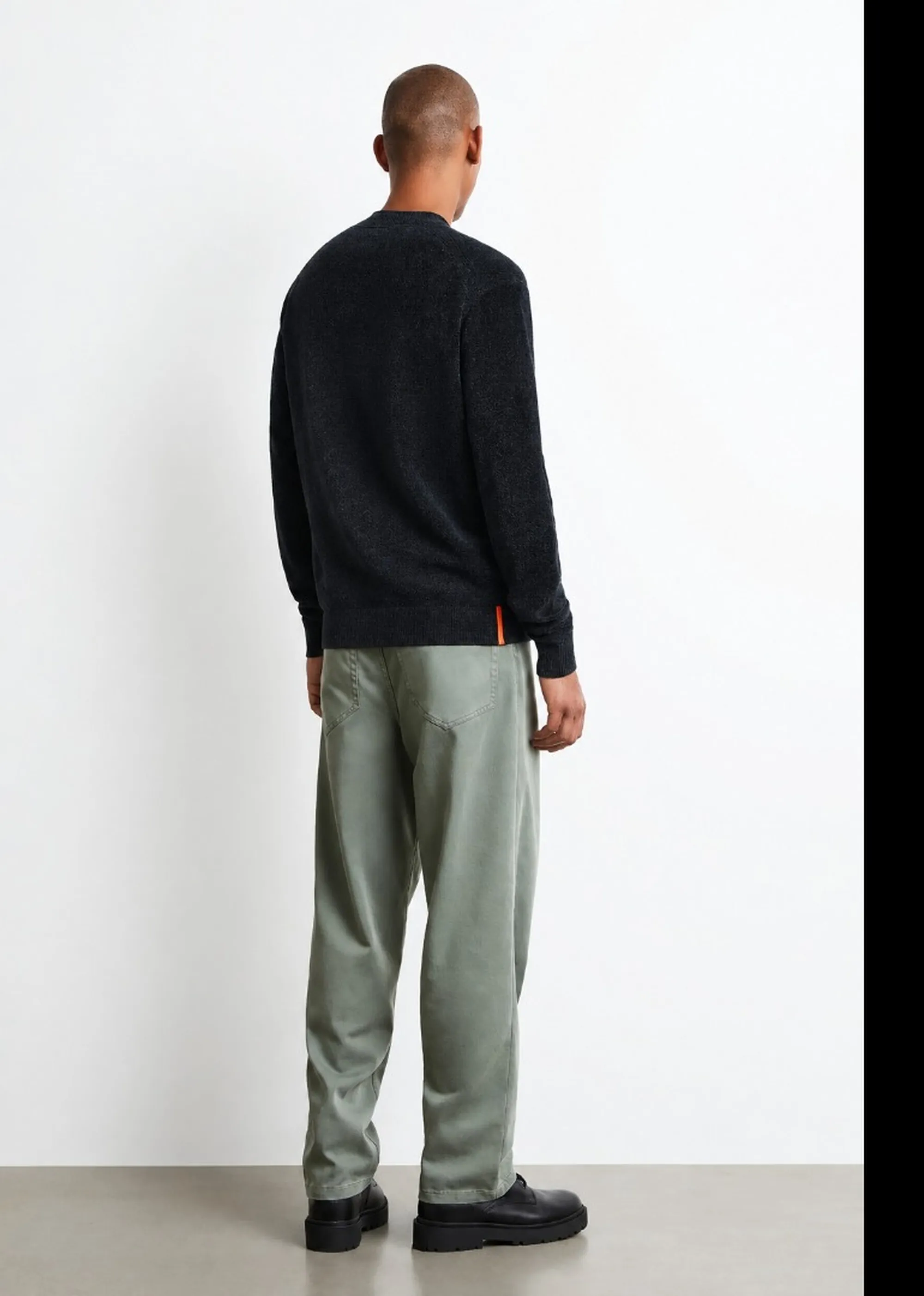Rrd B'Velvet Round Sweater' Lead W26132 190562