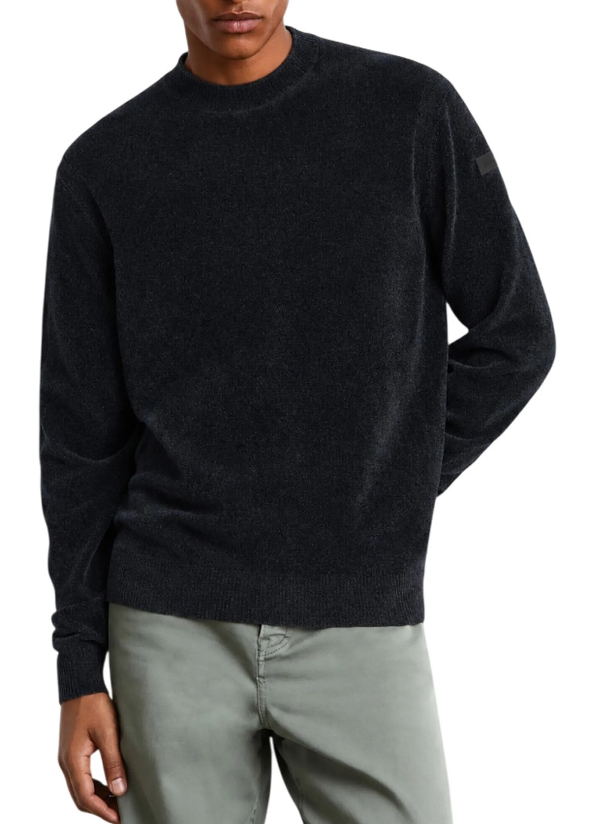 Rrd B'Velvet Round Sweater' Lead W26132 190645