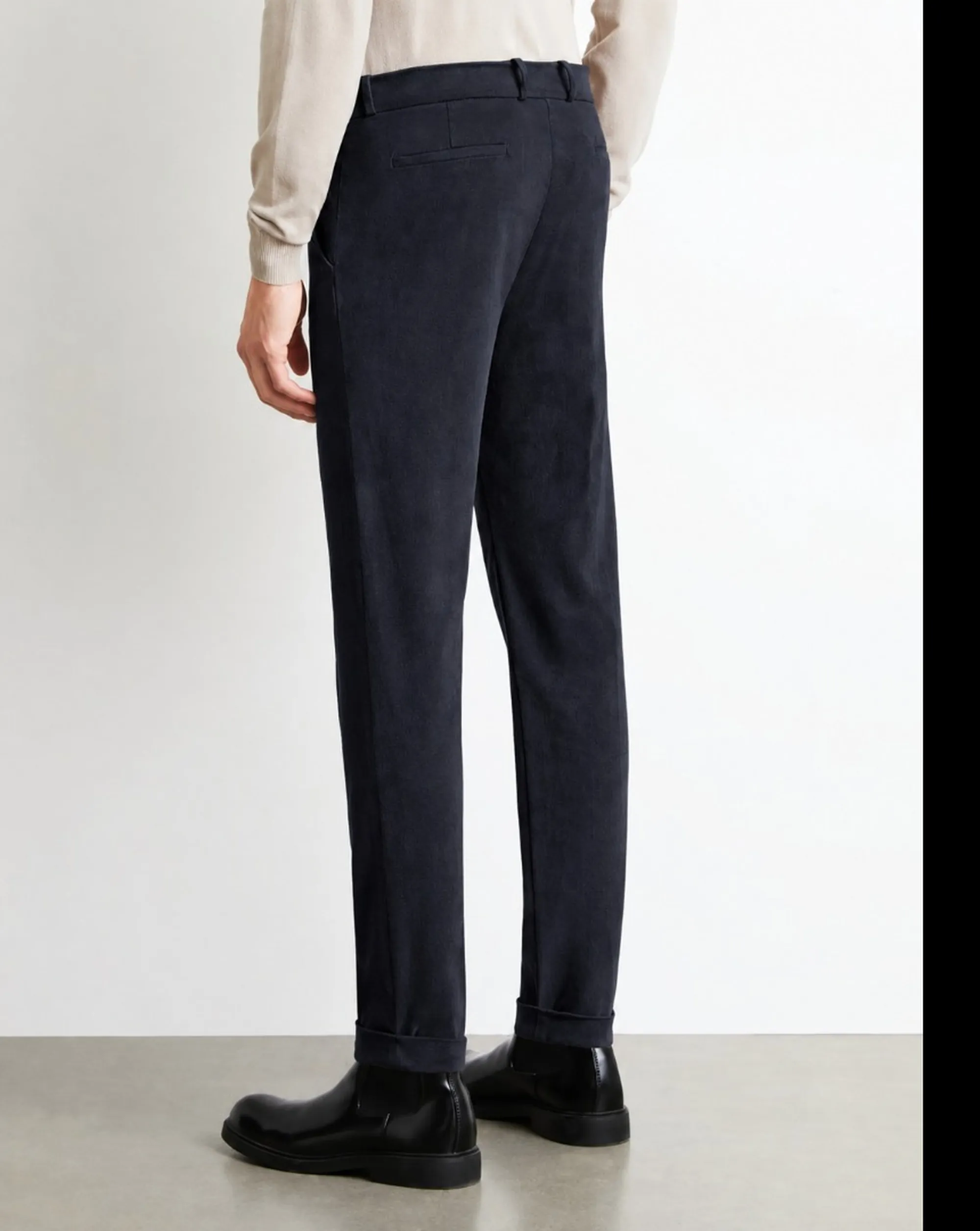 Rrd Pantalone Softwill Chino Blue Black W26238 198623