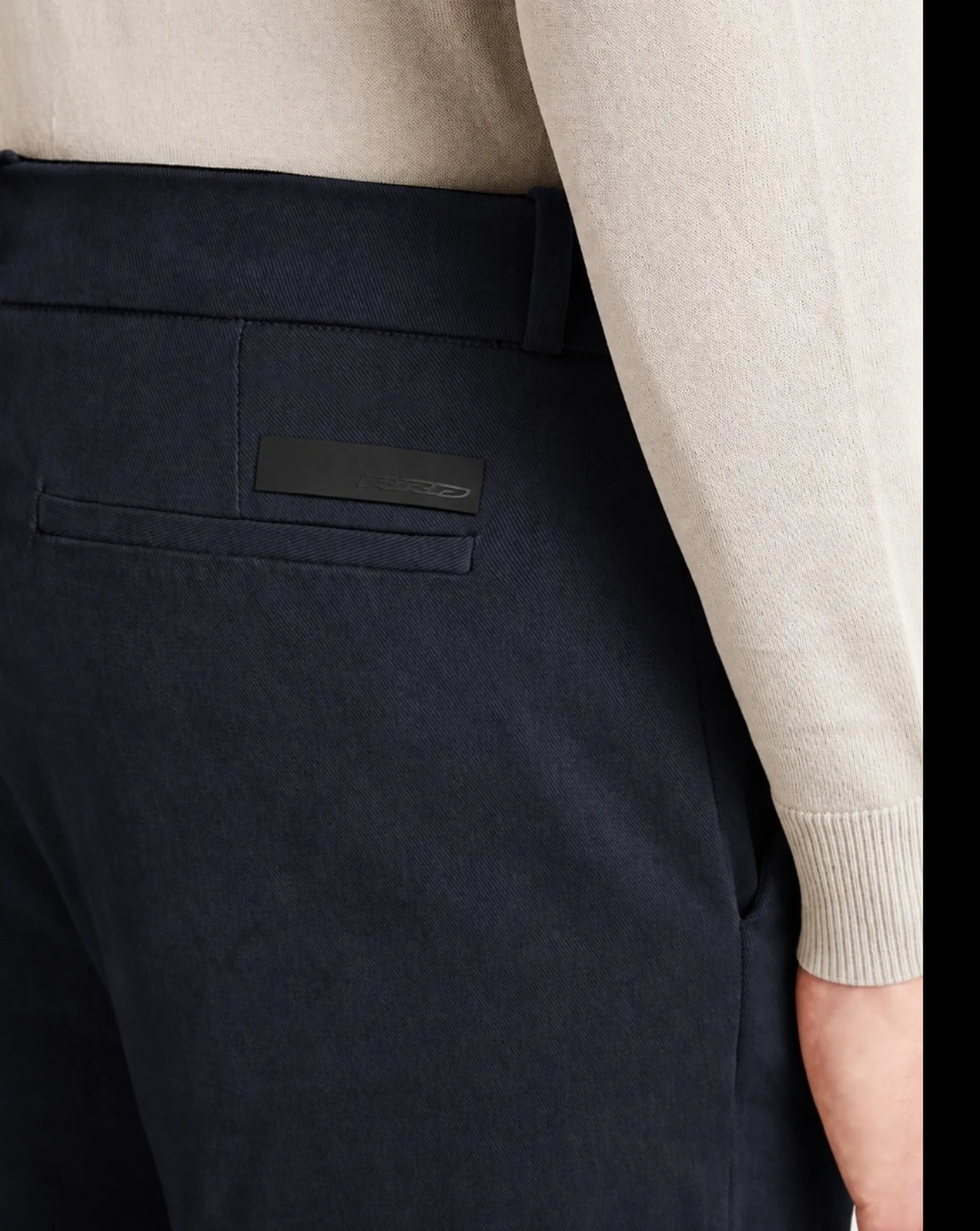 Rrd Pantalone Softwill Chino Blue Black W26238 198624