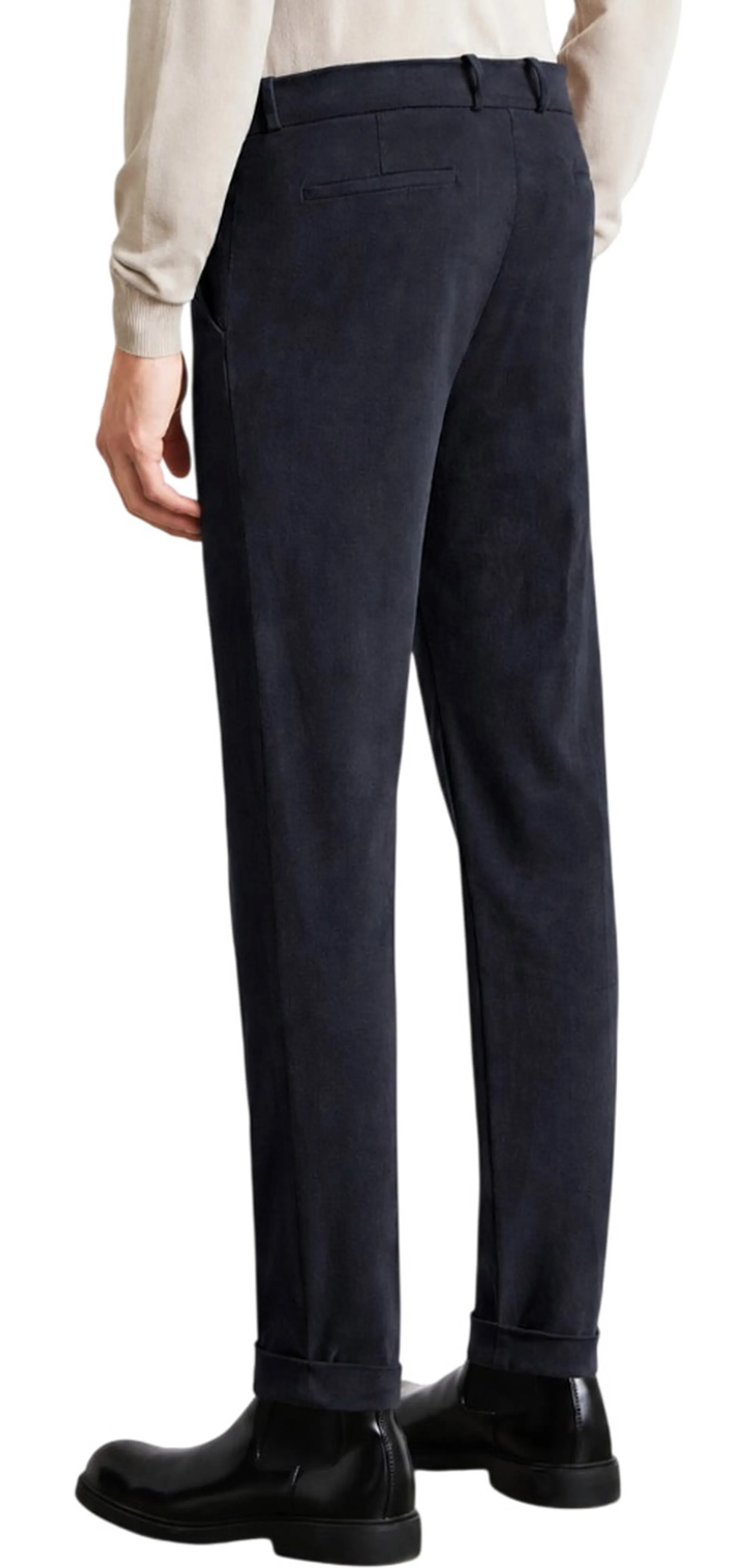 Rrd Pantalone Softwill Chino Blue Black W26238 198868