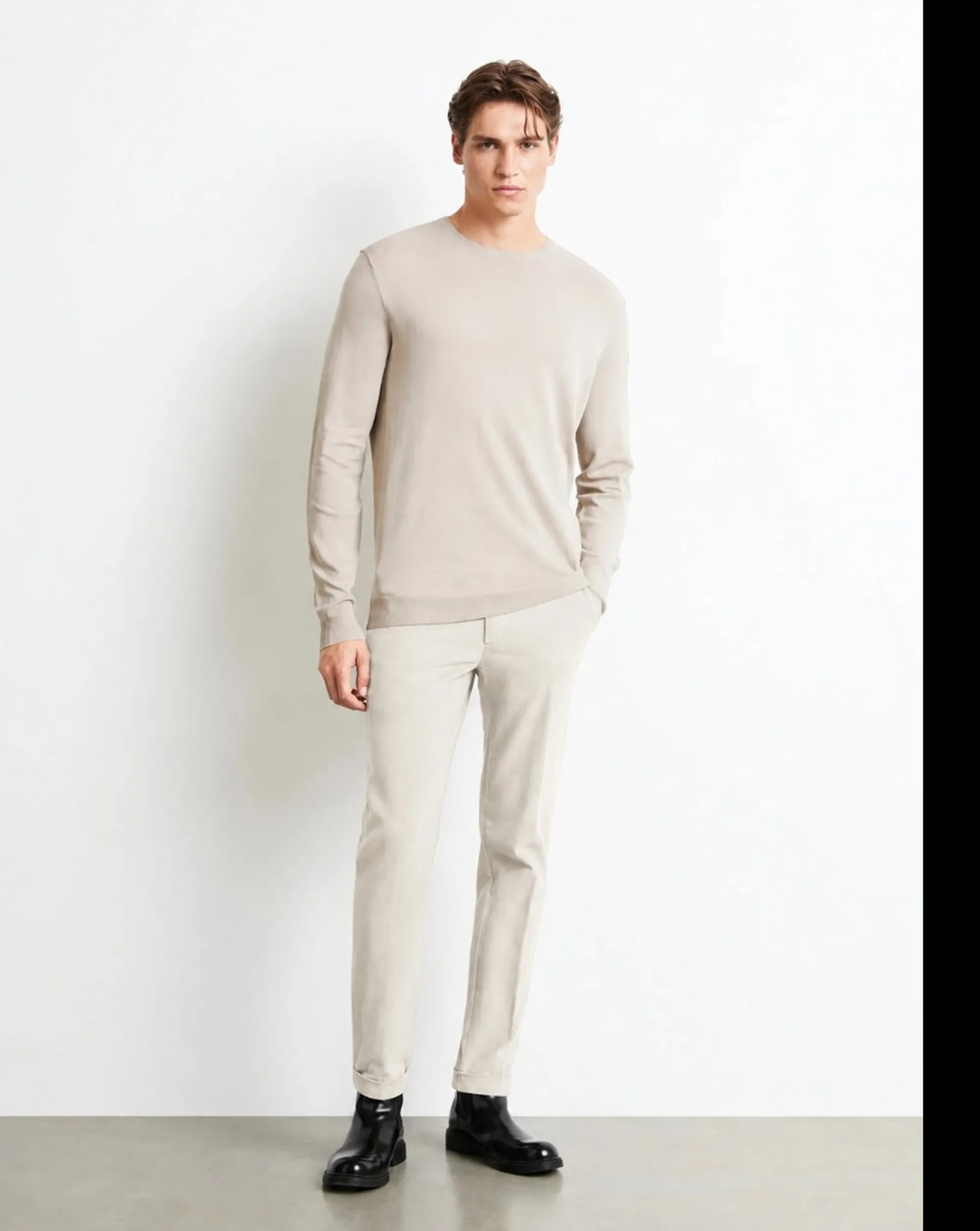 Rrd Pantalone Softwill Chino Ice W26238 198628