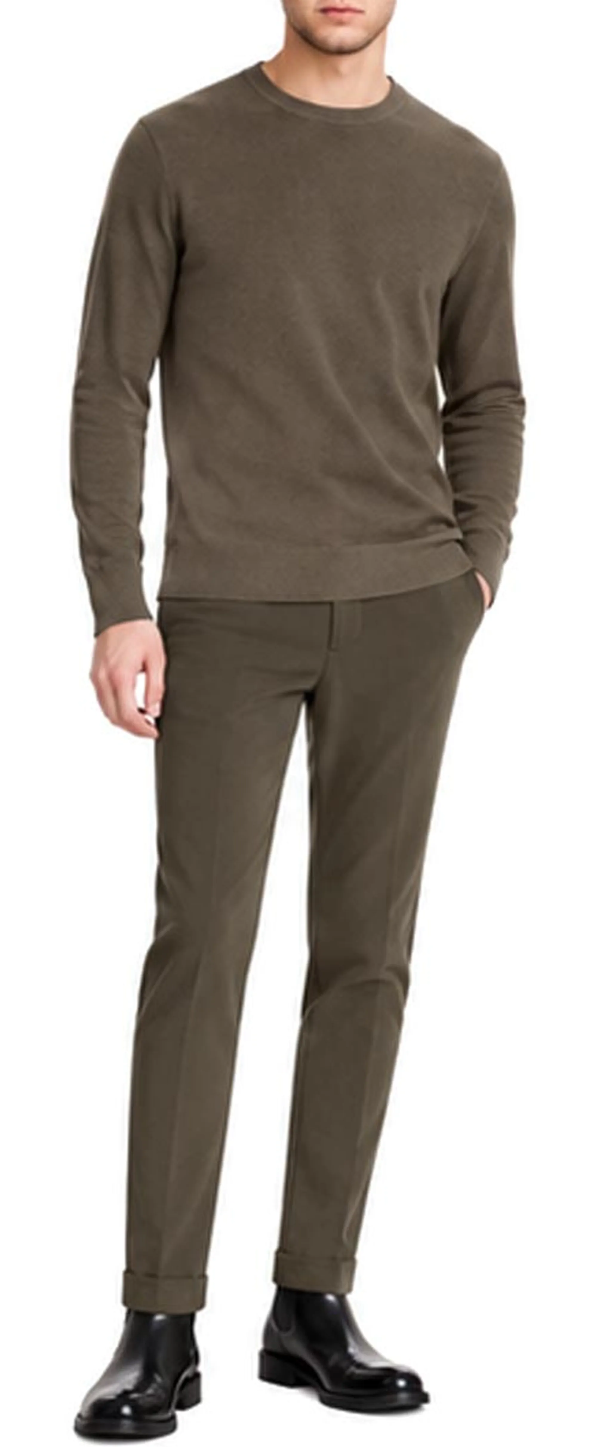 Rrd Pantalone Softwill Chino Marrone W26238 200396