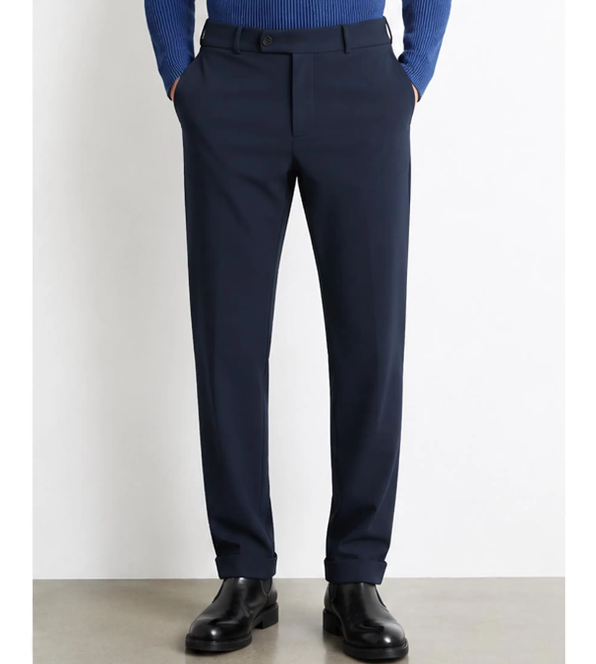 Rrd B'Pantalone Surflex Winter Chino' Blue Black W26200 190599