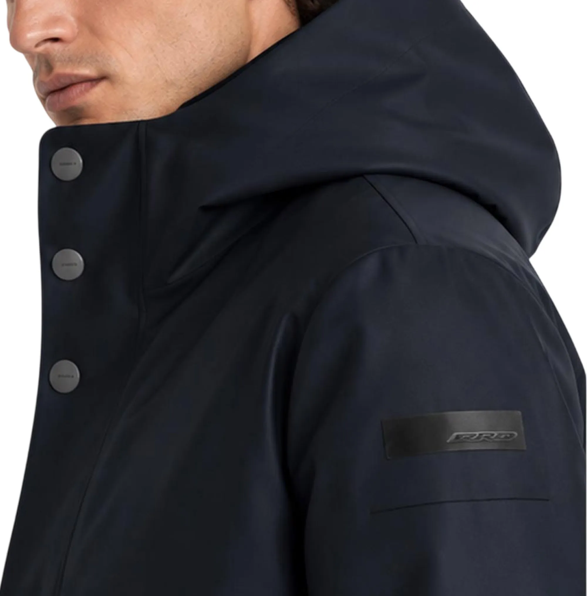 Rrd Parka Double Rubber Floating Blue Black W26012 193431