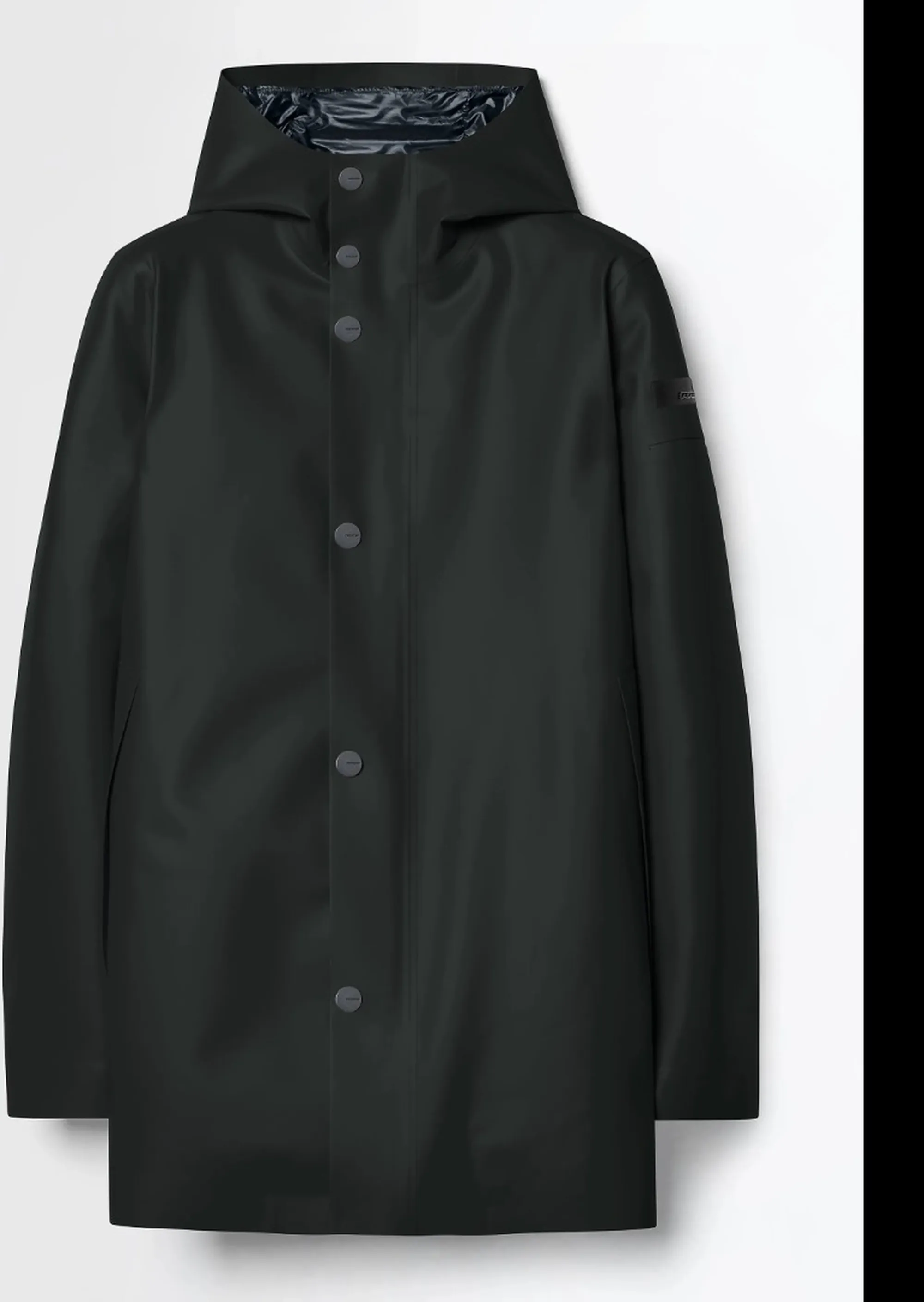 Rrd B'Double Rubber Floating Parka' Forest Green W26012 190435