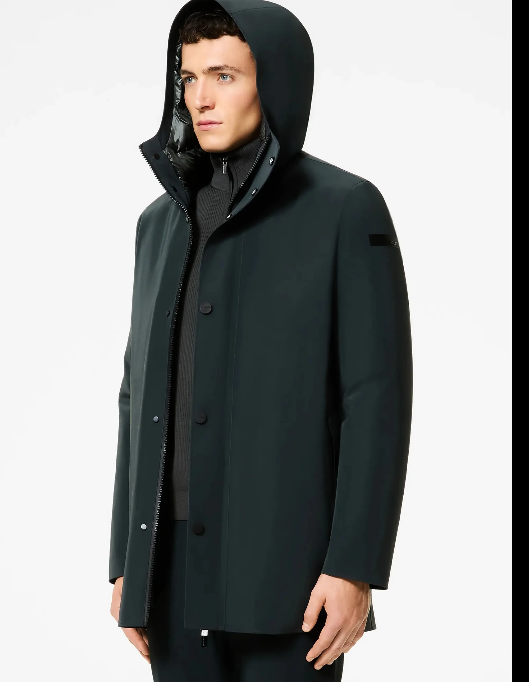 Rrd B'Double Silicon Floating Parka' Lead W25012 157239