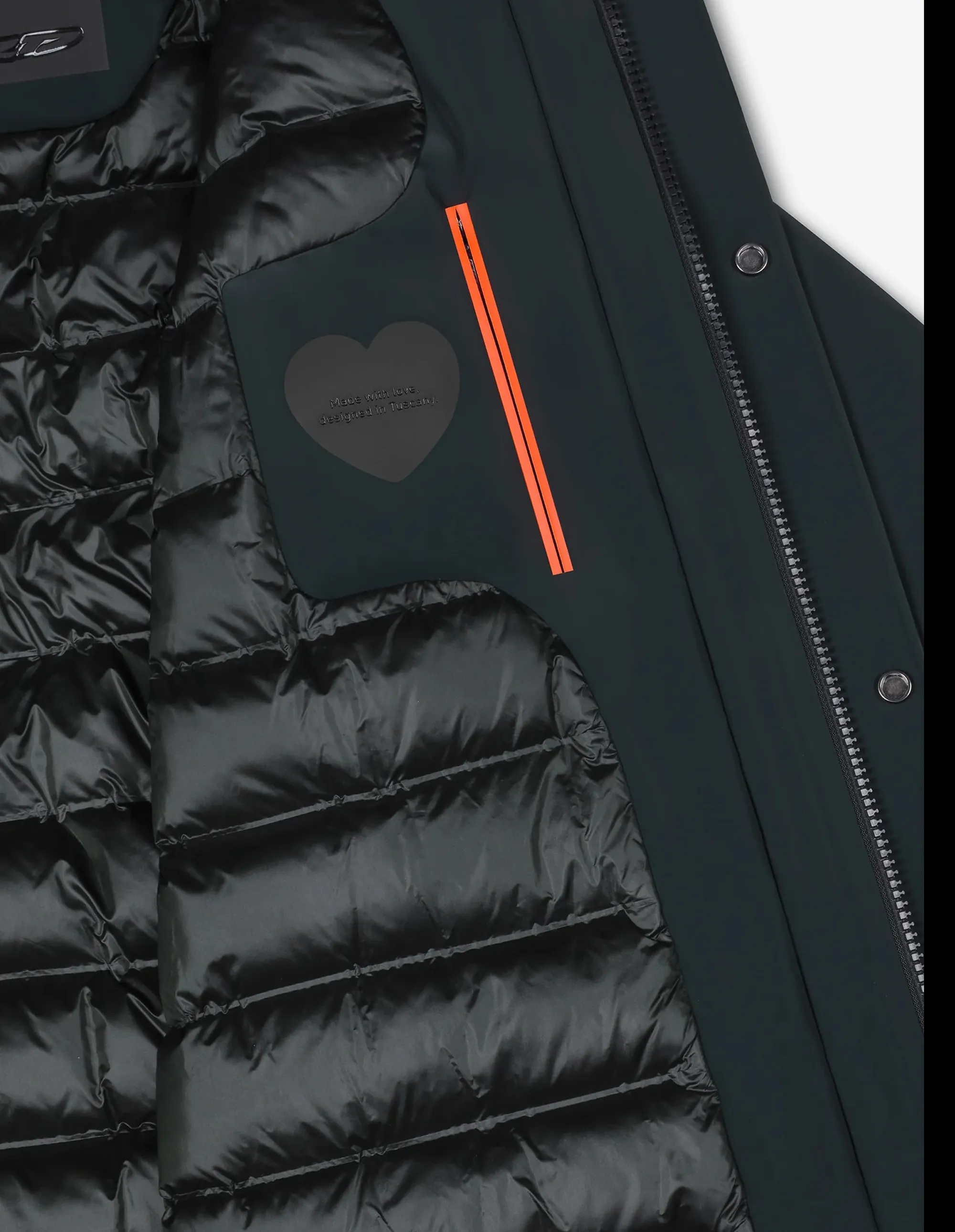 Rrd B'Double Silicon Floating Parka' Lead W25012 157240