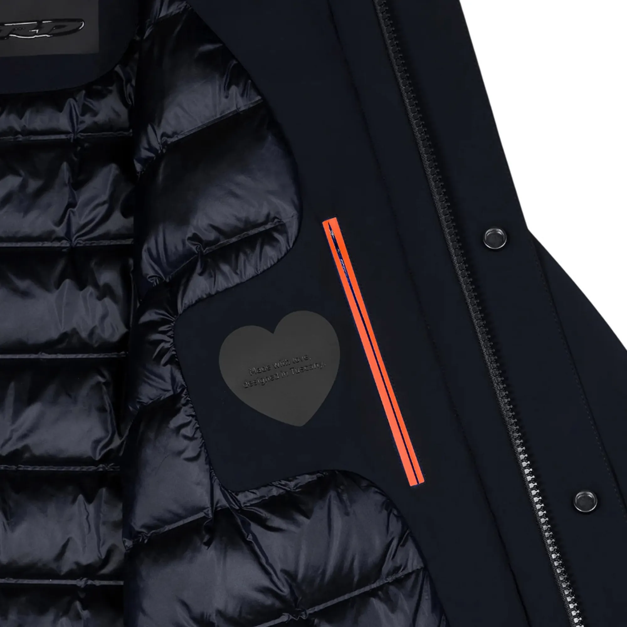 Rrd Parka Montecristo Floating Raincoat Blue Black W25060 160043