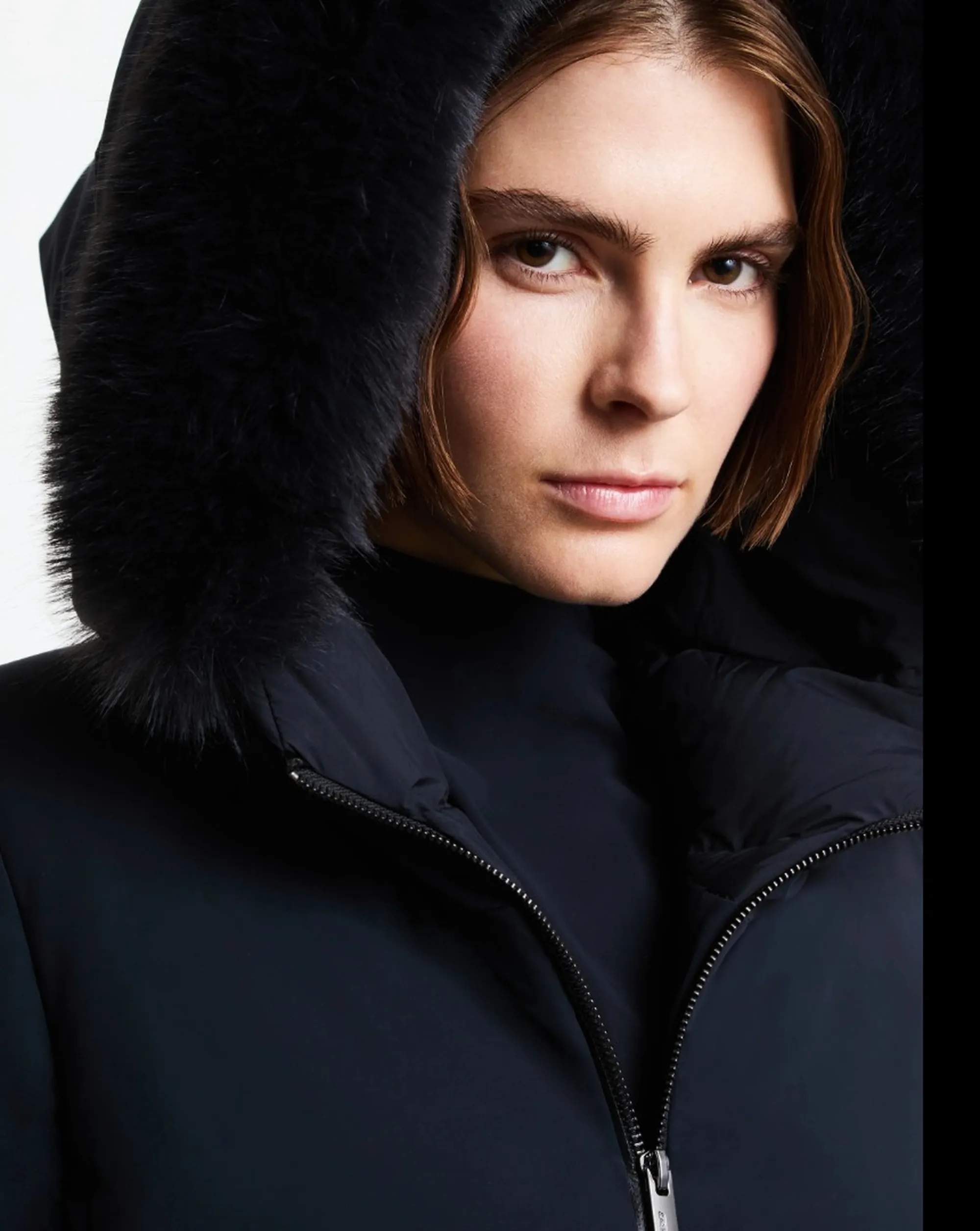 Rrd B'Parka Montecristo Hybrid Long Fur' Blue Black W26507F 198590