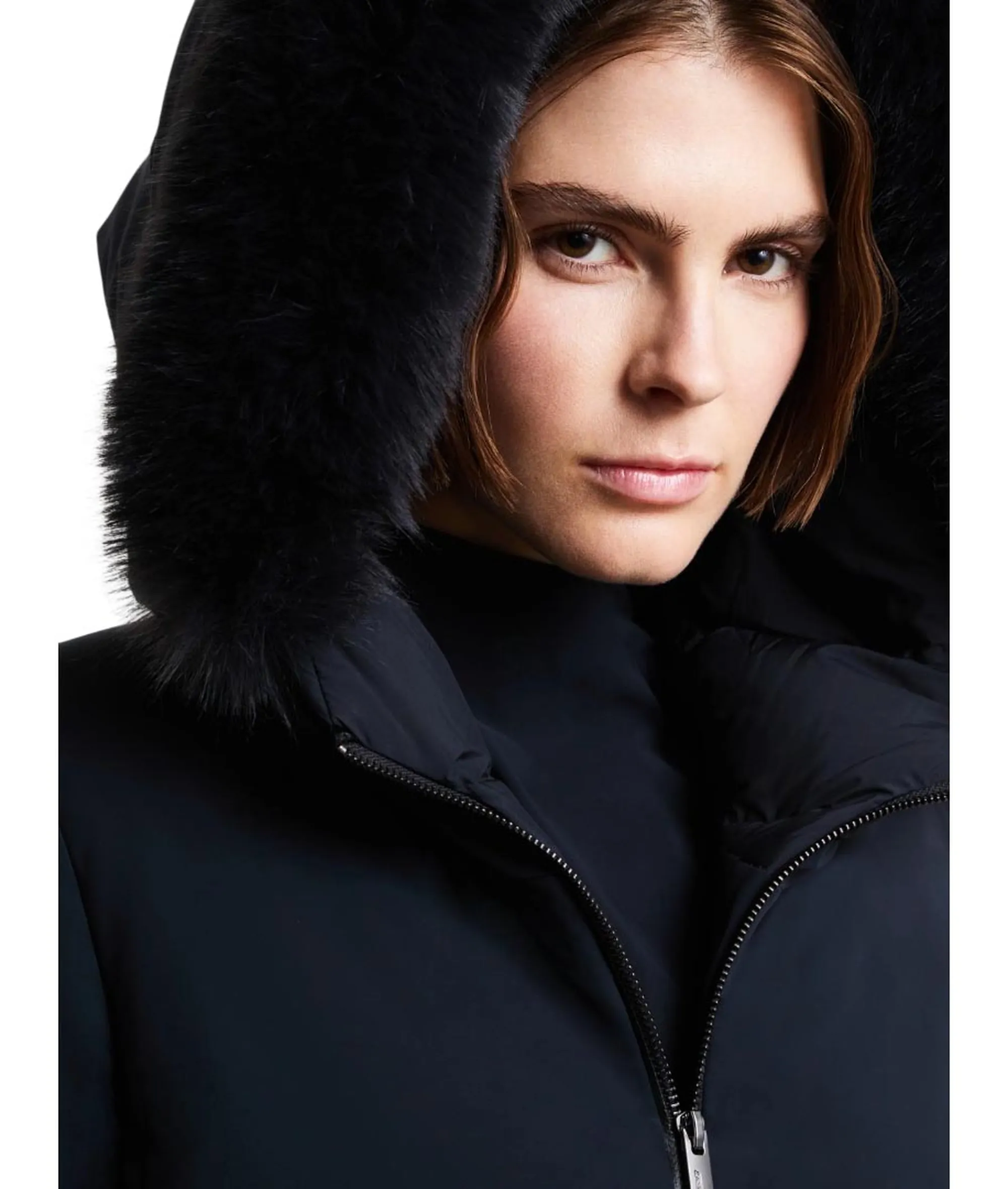 Rrd Parka Montecristo Hybrid Long Fur Blue Black W26507F 198764