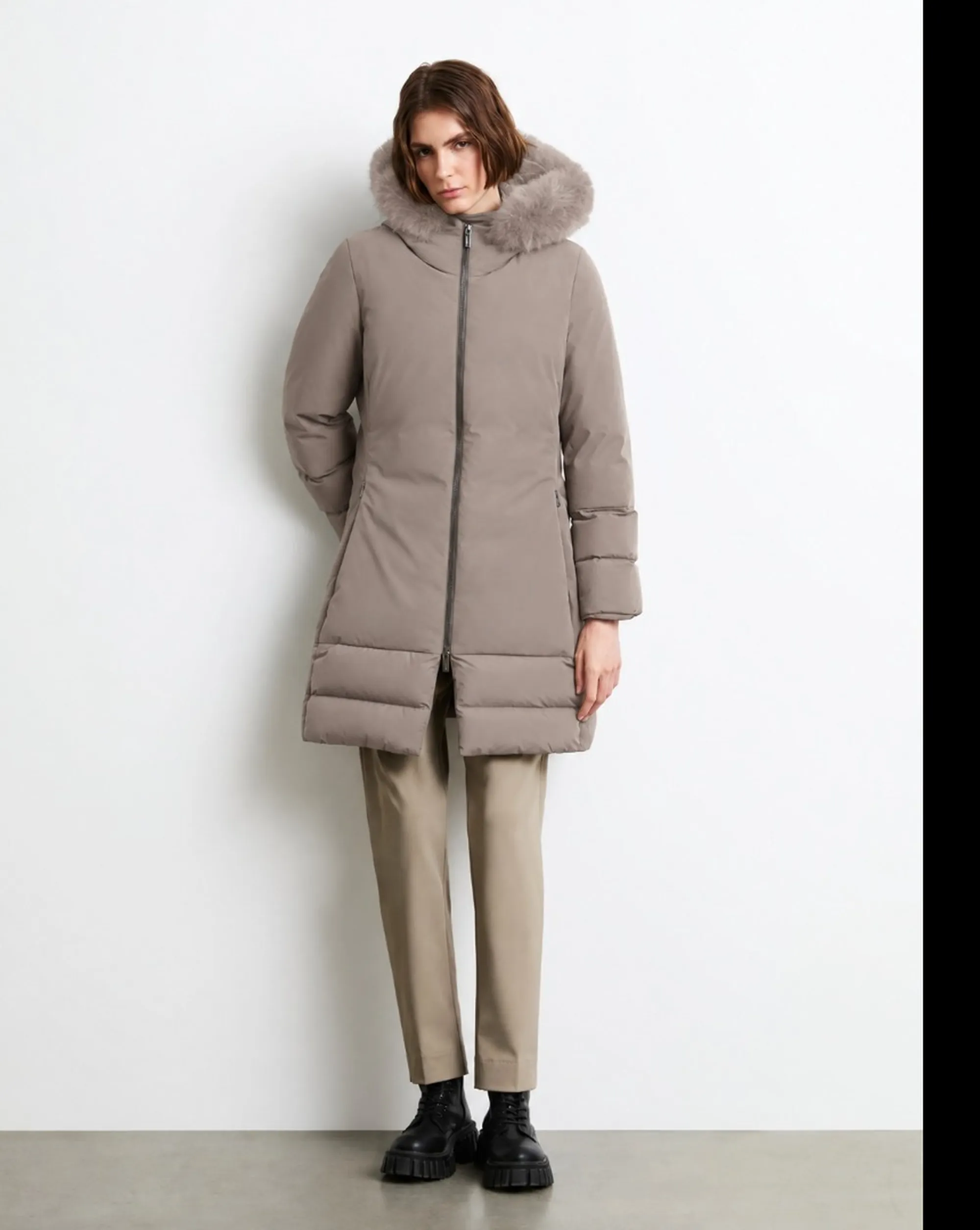 Rrd B'Parka Montecristo Hybrid Long Fur' White Sand W26507F 198584