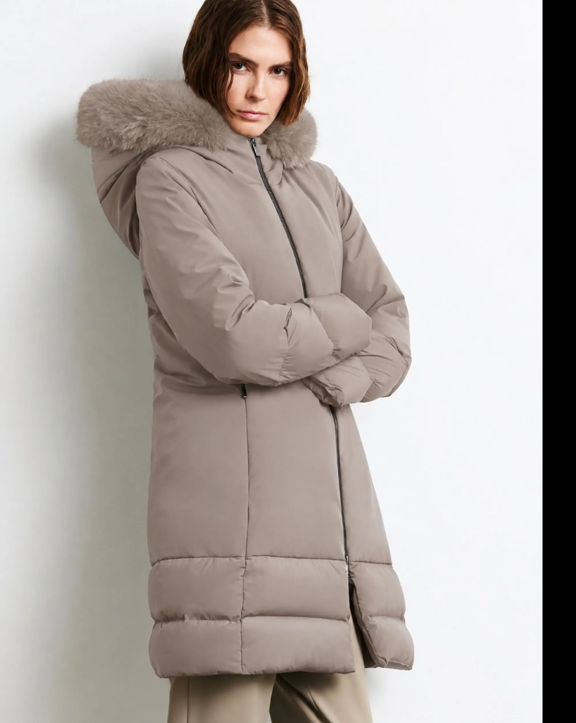 Rrd B'Parka Montecristo Hybrid Long Fur' White Sand W26507F 198587