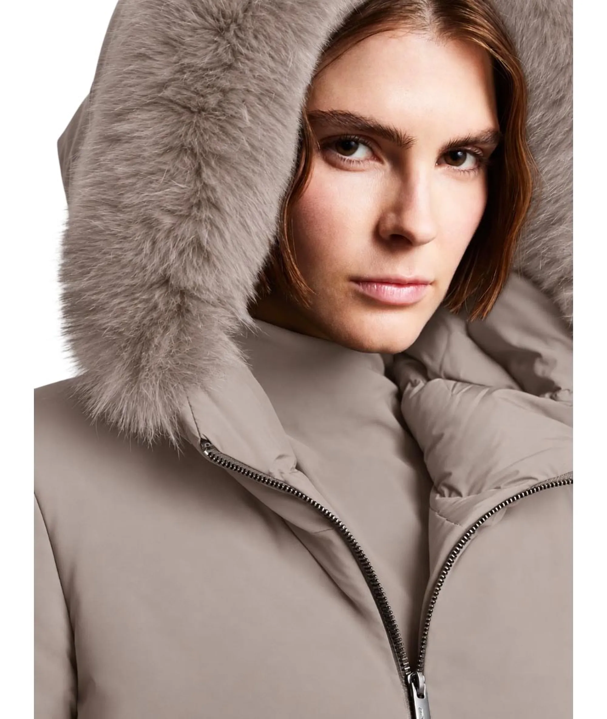 Rrd Parka Montecristo Hybrid Long Fur White Sand W26507F 198769