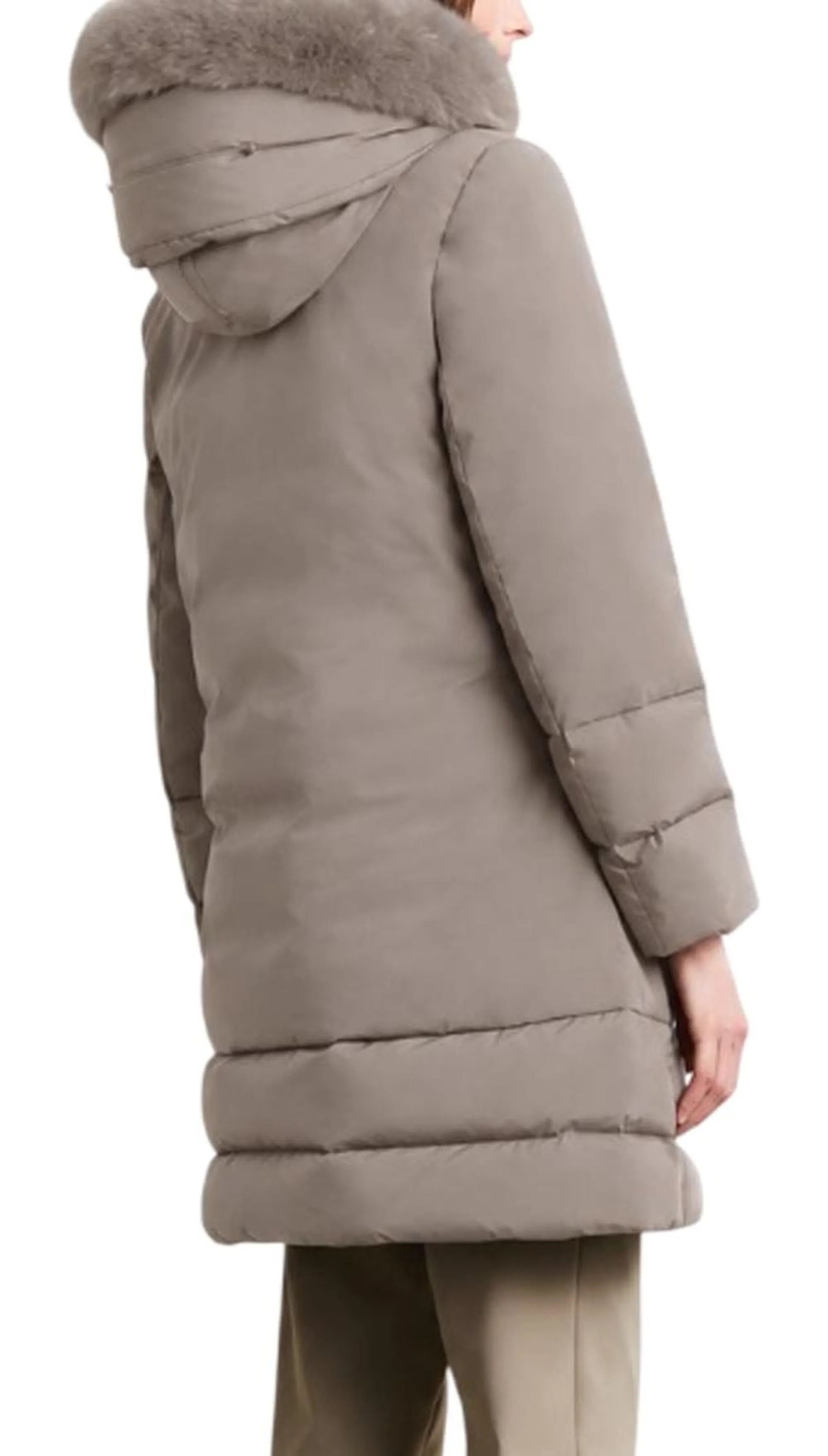 Rrd Parka Montecristo Hybrid Long Fur White Sand W26507F 198770