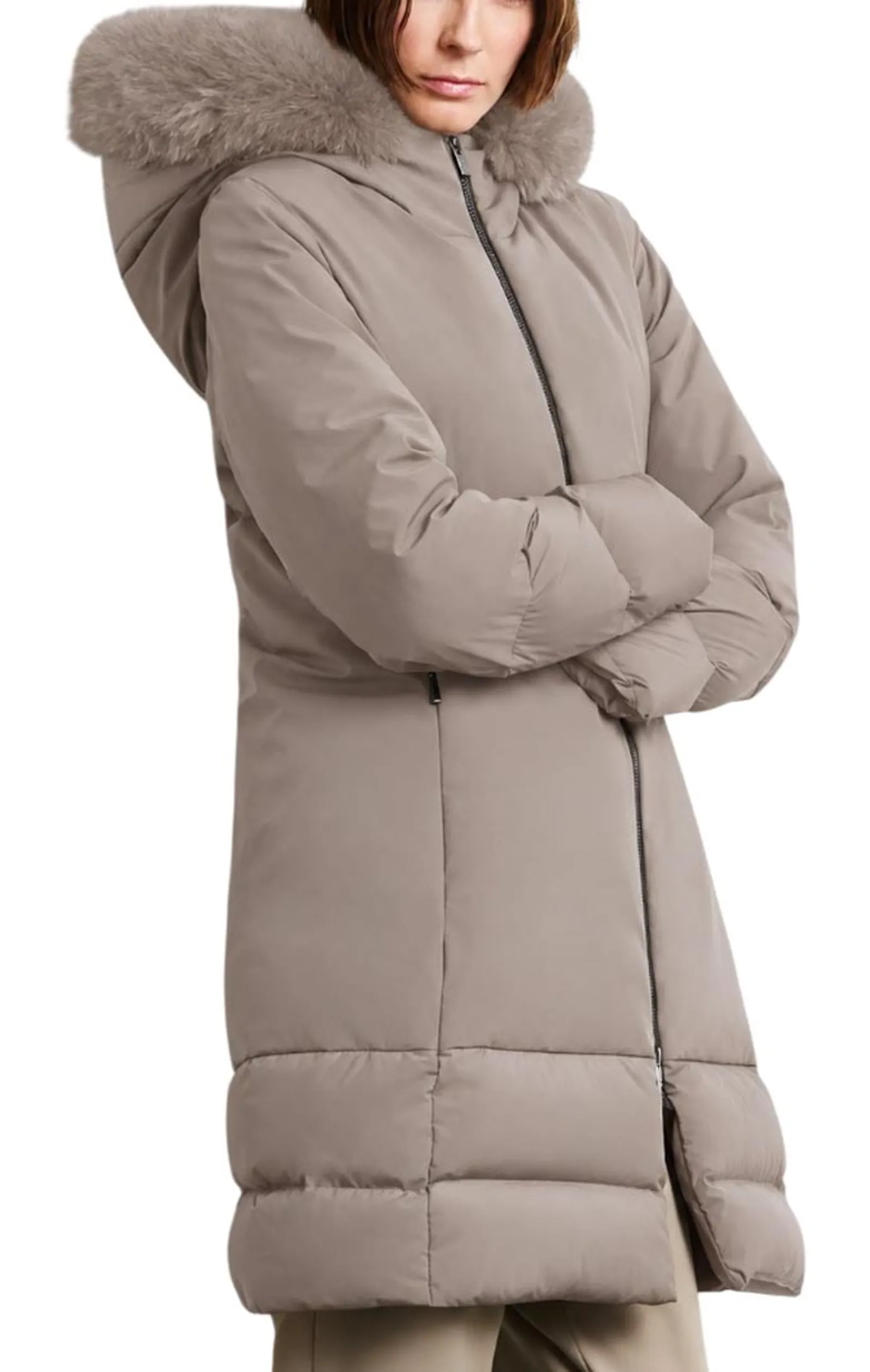 Rrd Parka Montecristo Hybrid Long Fur White Sand W26507F 198771