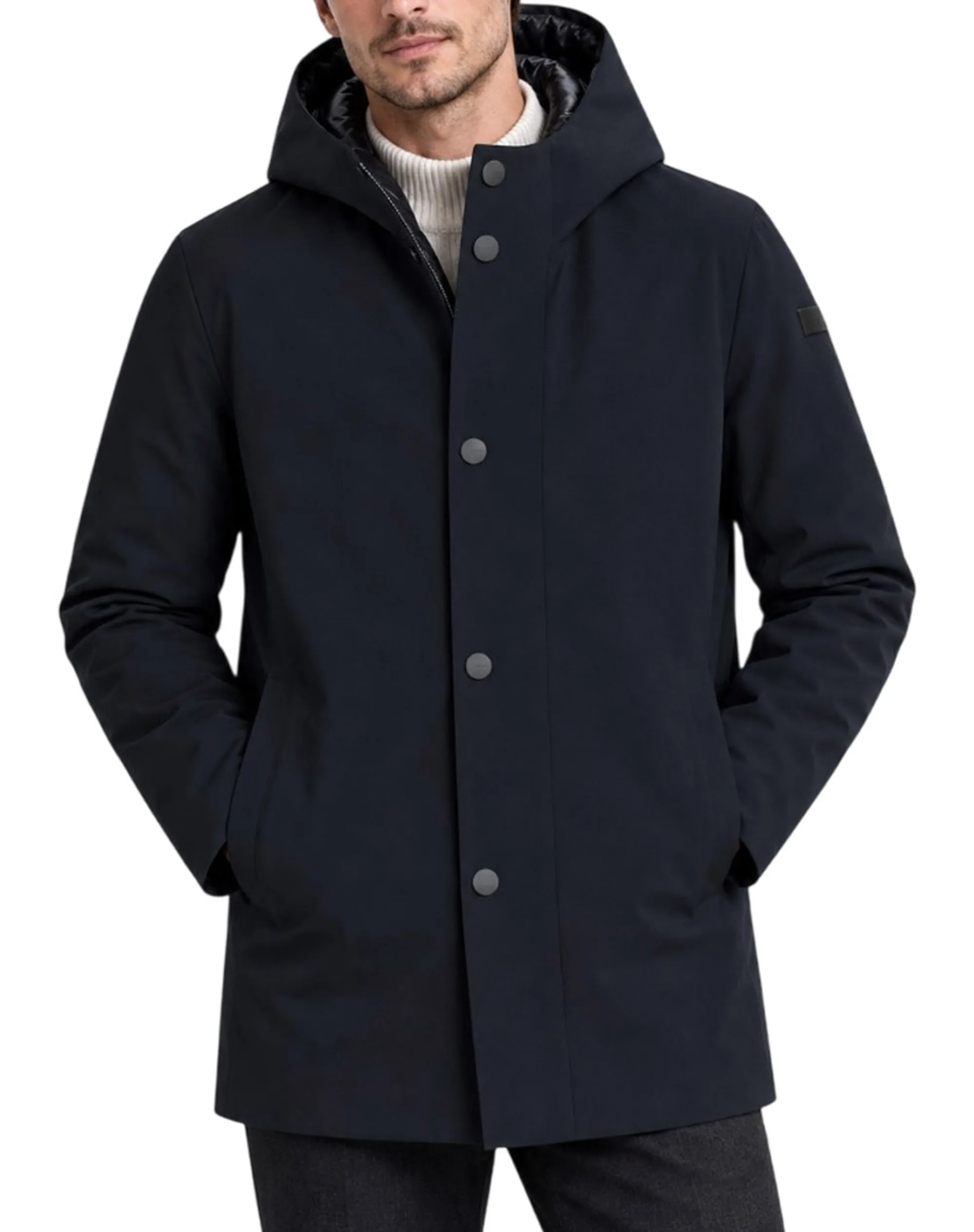 Rrd Parka Surflex Winter Down Under Floating Blue Black W26011 193397