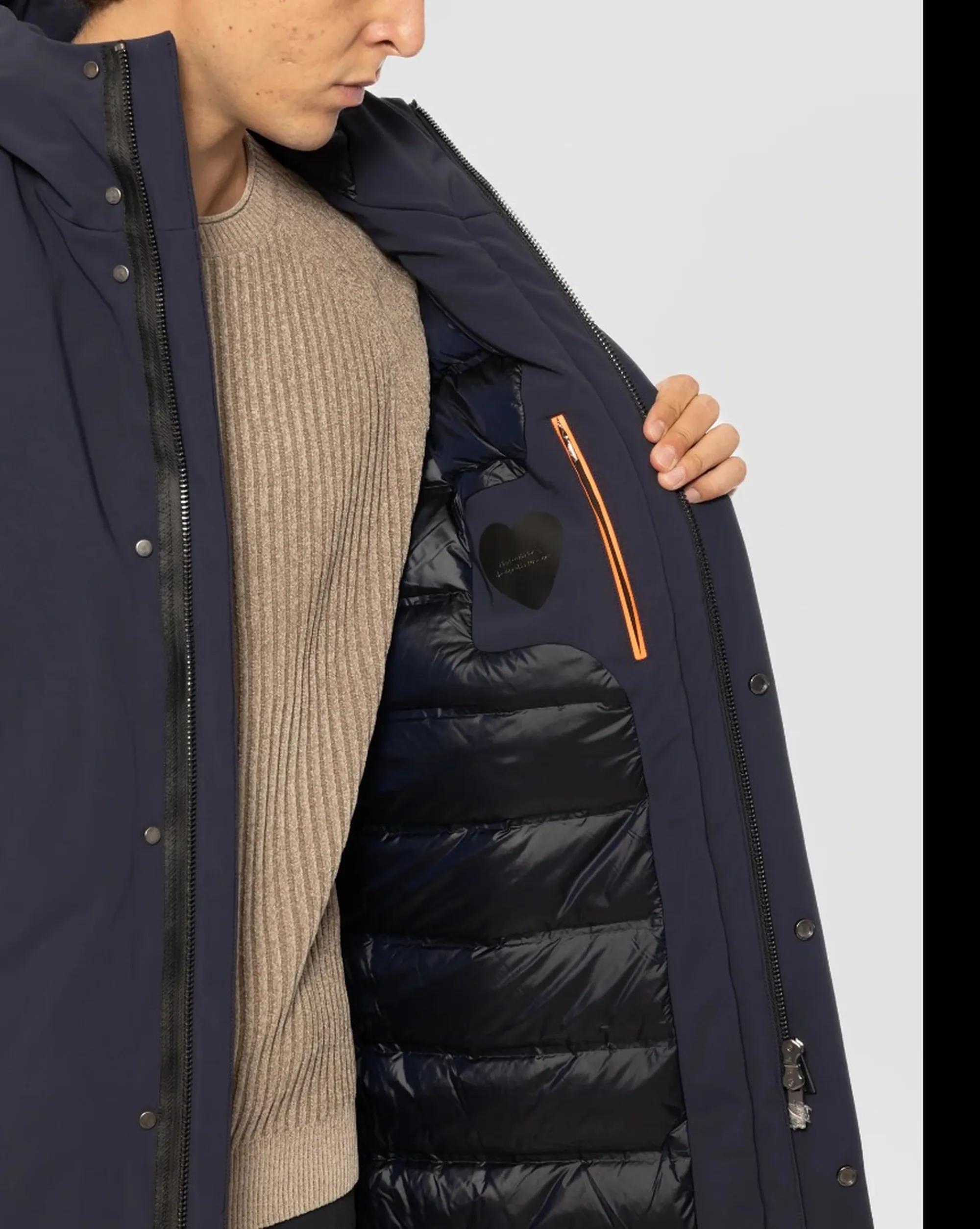 Rrd B'Surflex Winter Eskimo Parka' Blue Black W26002 190475