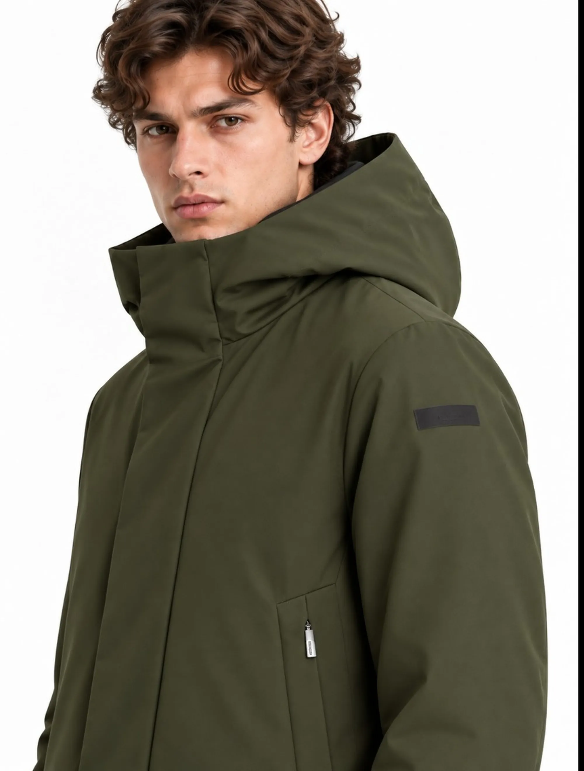 Rrd B'Surflex Winter Eskimo Parka' Forest Green W26002 190482