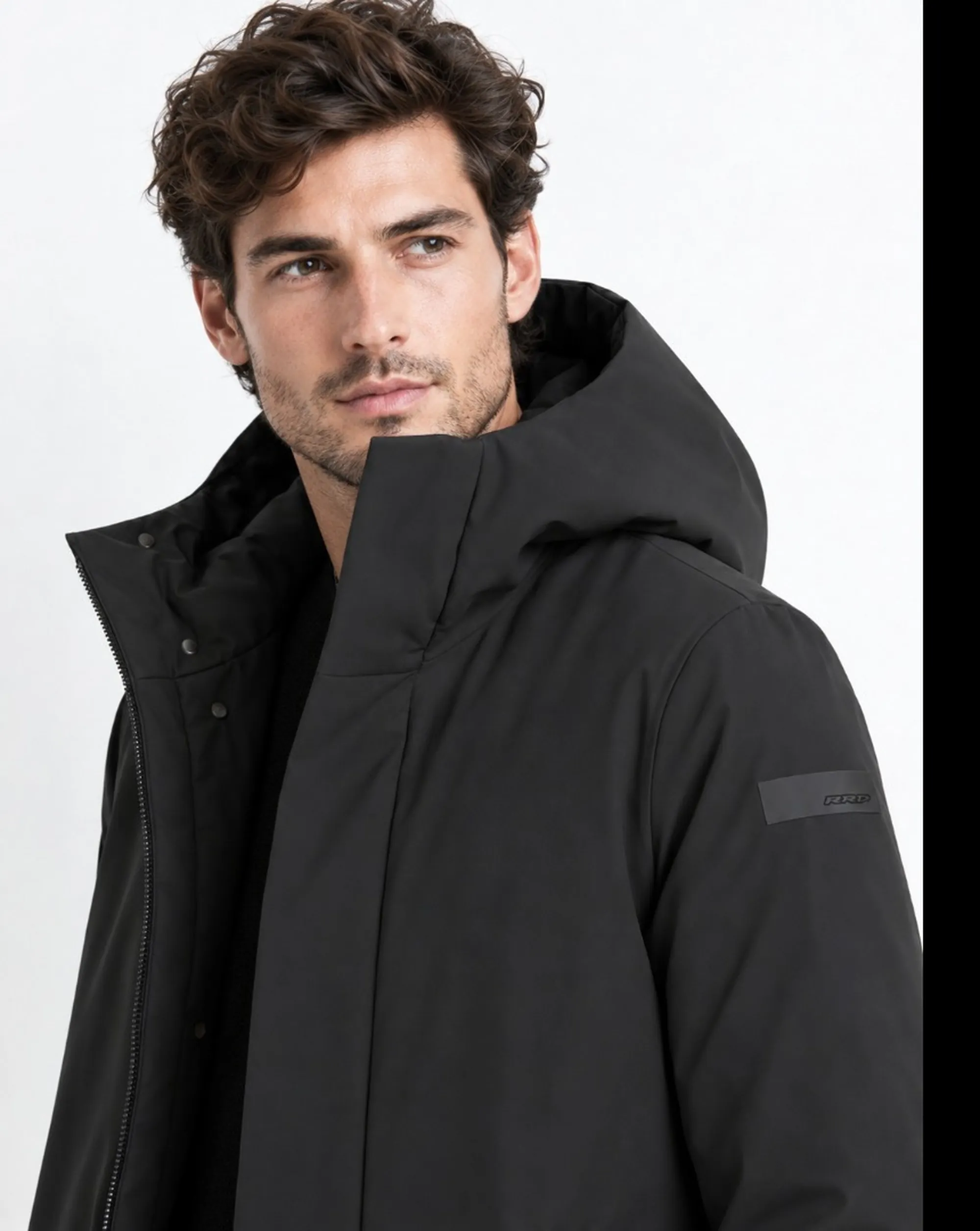 Rrd B'Surflex Winter Eskimo Parka' Black W26002 190468