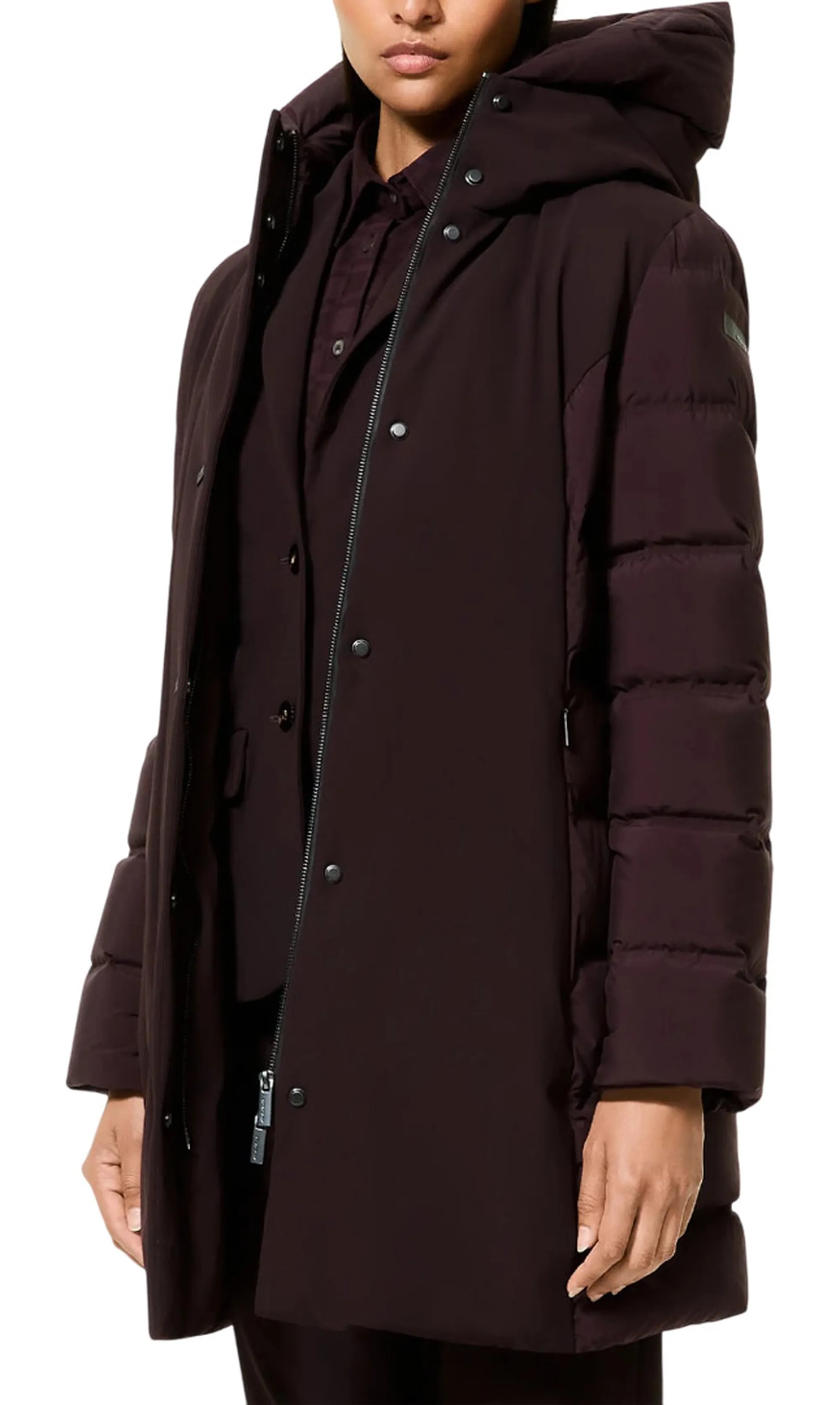 Rrd B'Surflex Winter Hybrid Parka' Bordeaux W25510 165395