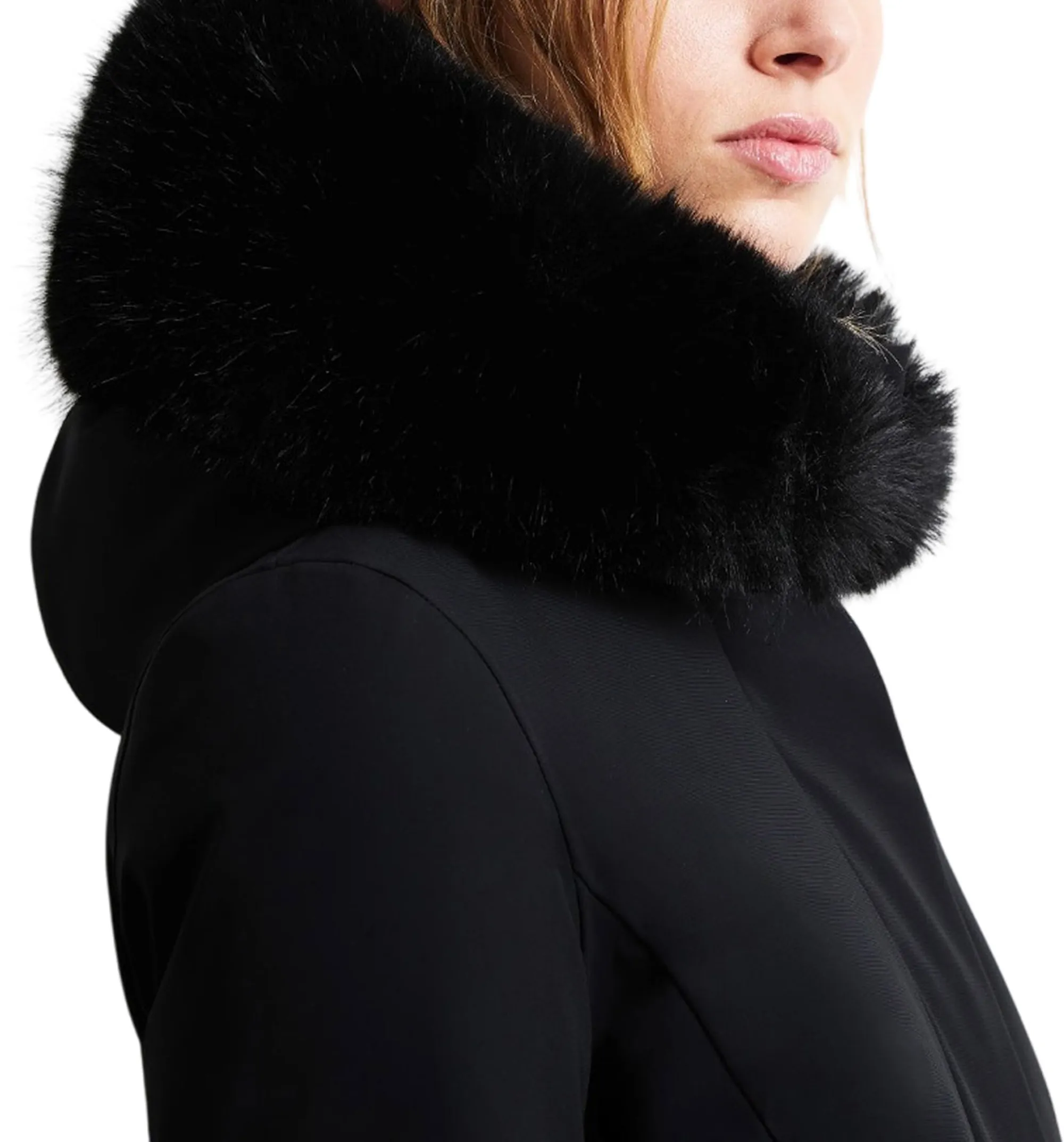 Rrd Parka Surflex Winter Long Fur Nero W26502F 190610