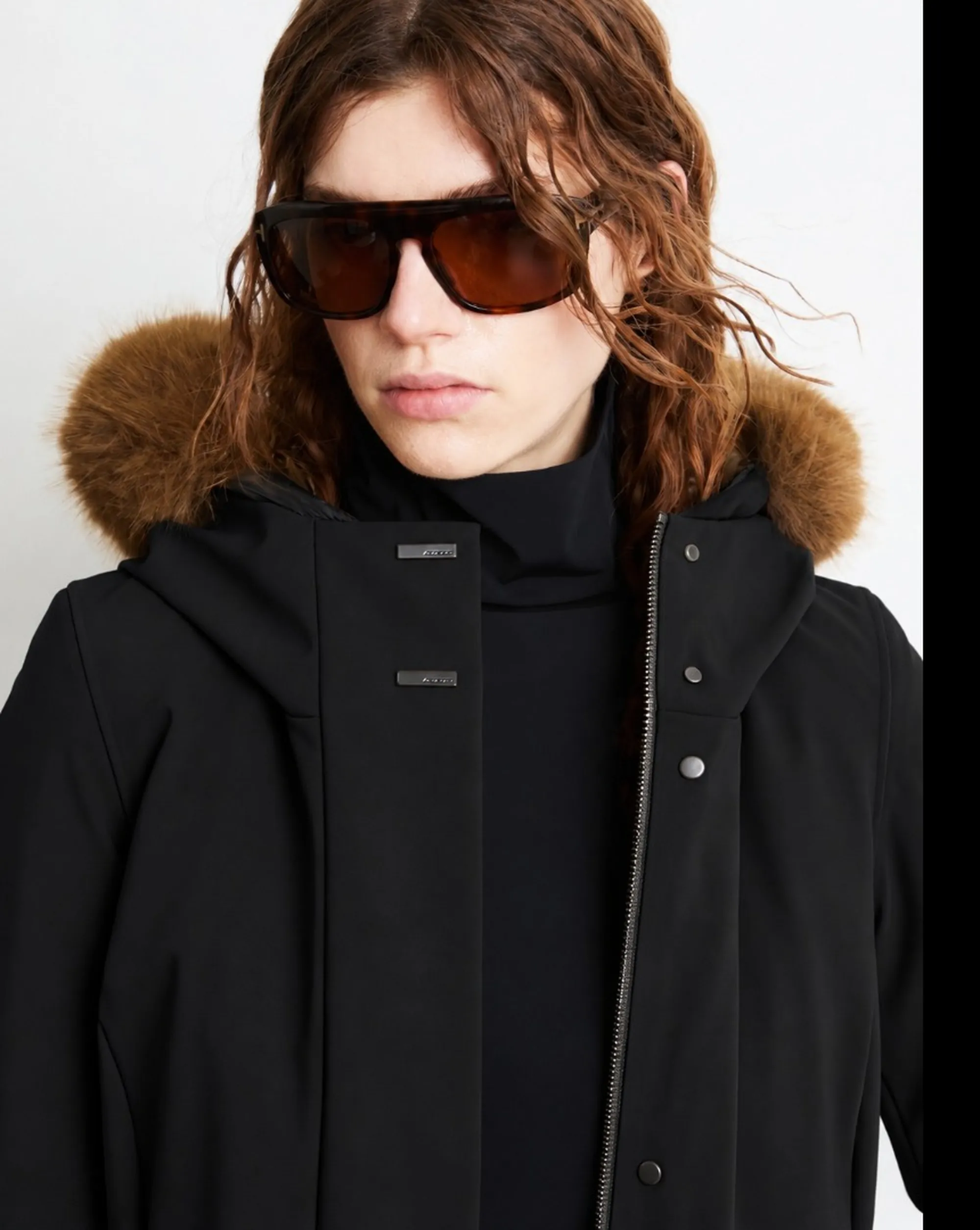 Rrd B'Parka Surflex Winter Mdm Fur' Black W26505F 200405