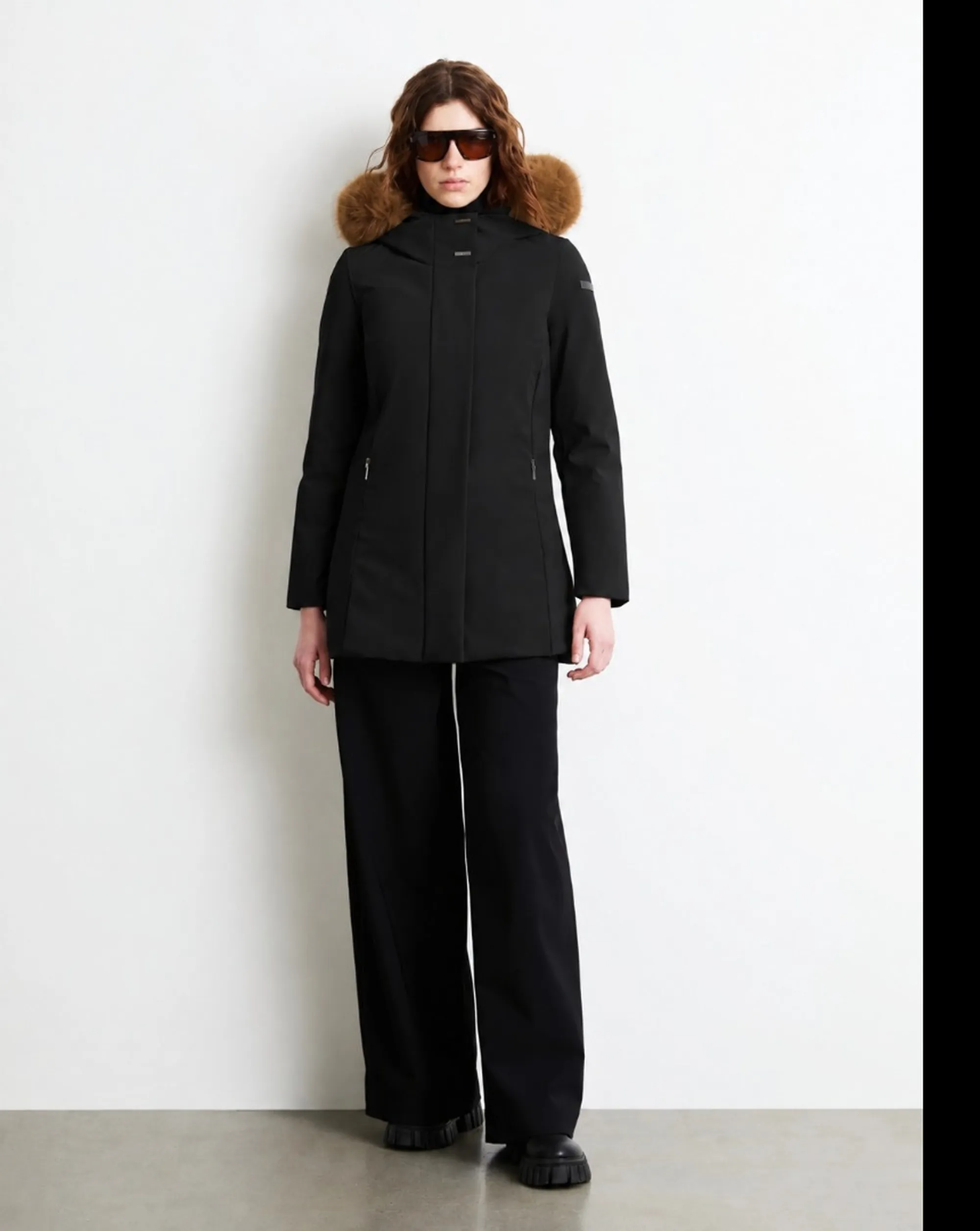 Rrd B'Parka Surflex Winter Mdm Fur' Black W26505F 200407