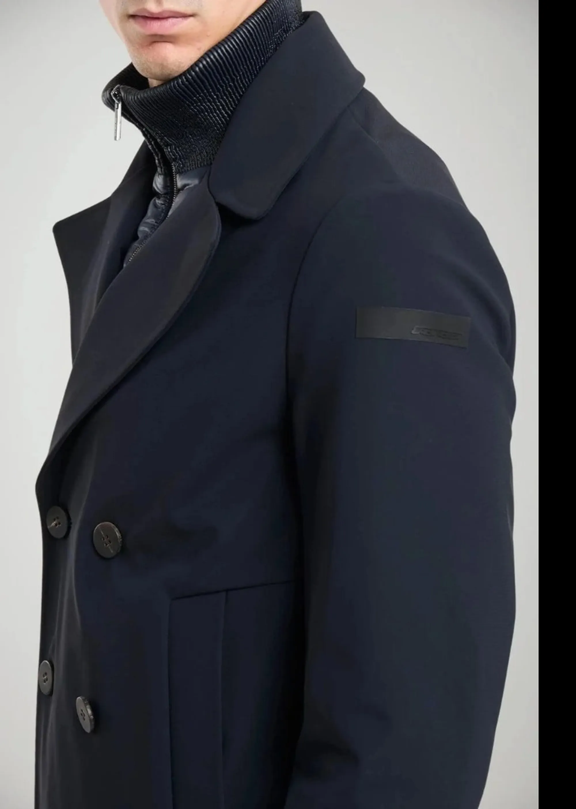 Rrd B'Surflex Soft Touch Thermo Trench' Blue Black W26046 190494