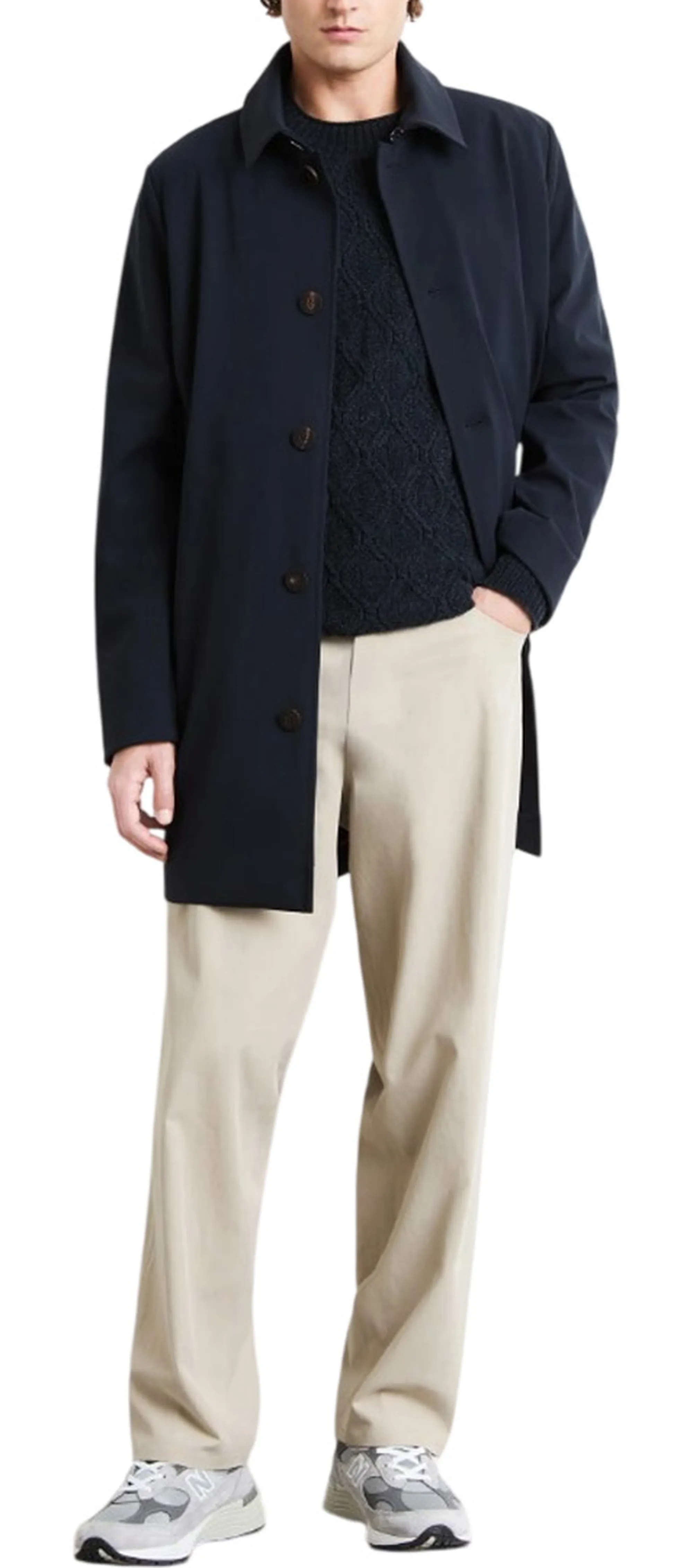 Rrd Trench Winter Soft Touch Thermo Blue Black W26043 193570