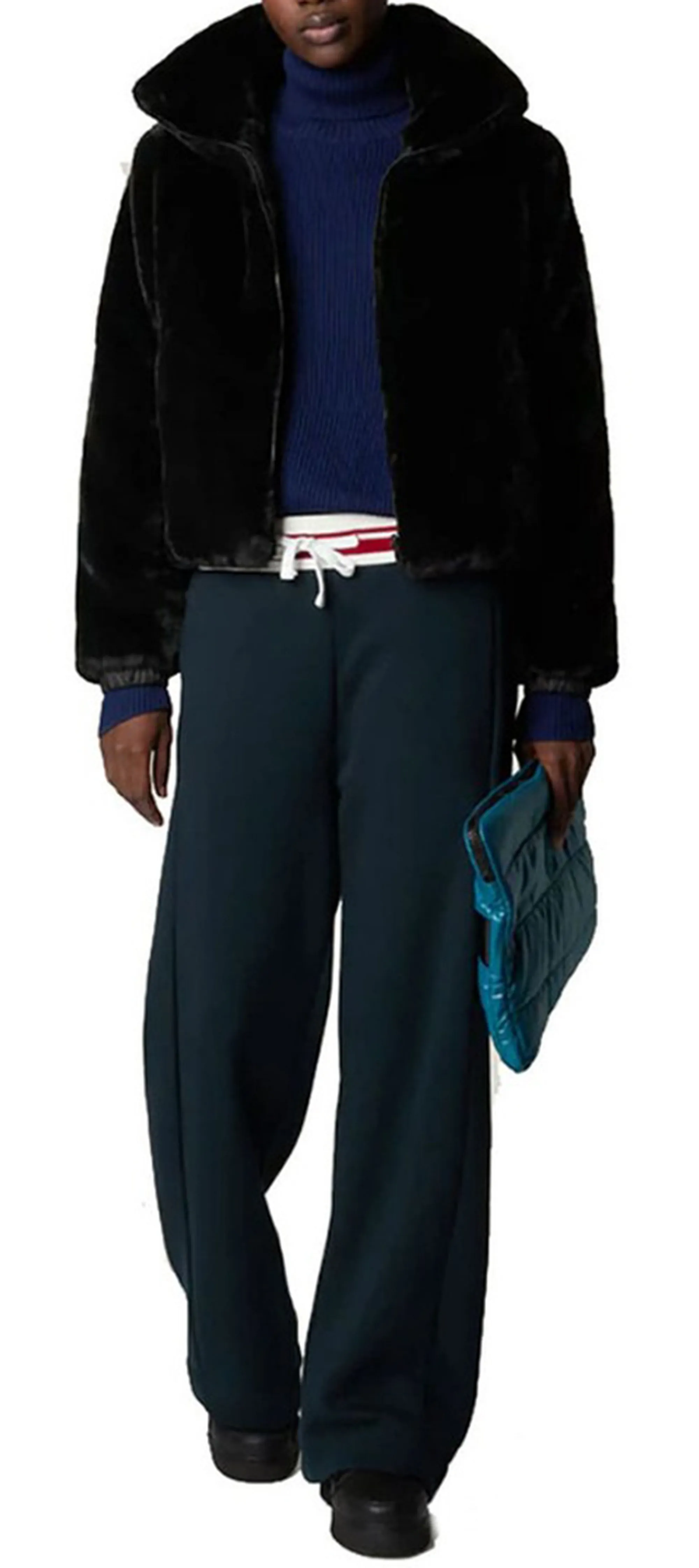 Save The Duck Eco Pelliccia Jeon Nero D31352Wfury21 166315