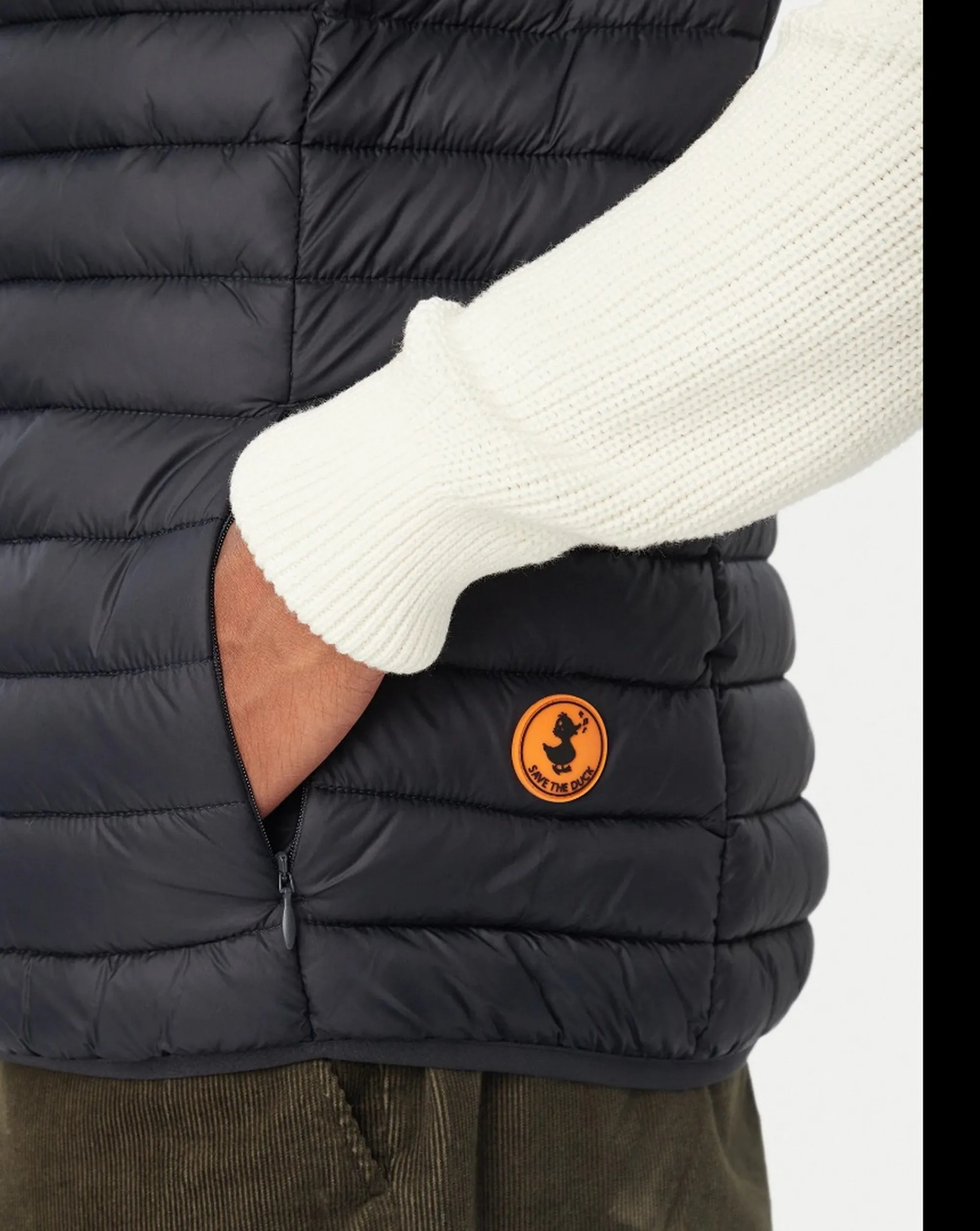 Save The Duck B'Gilet Adam' Black D82410Mgiga23 196293