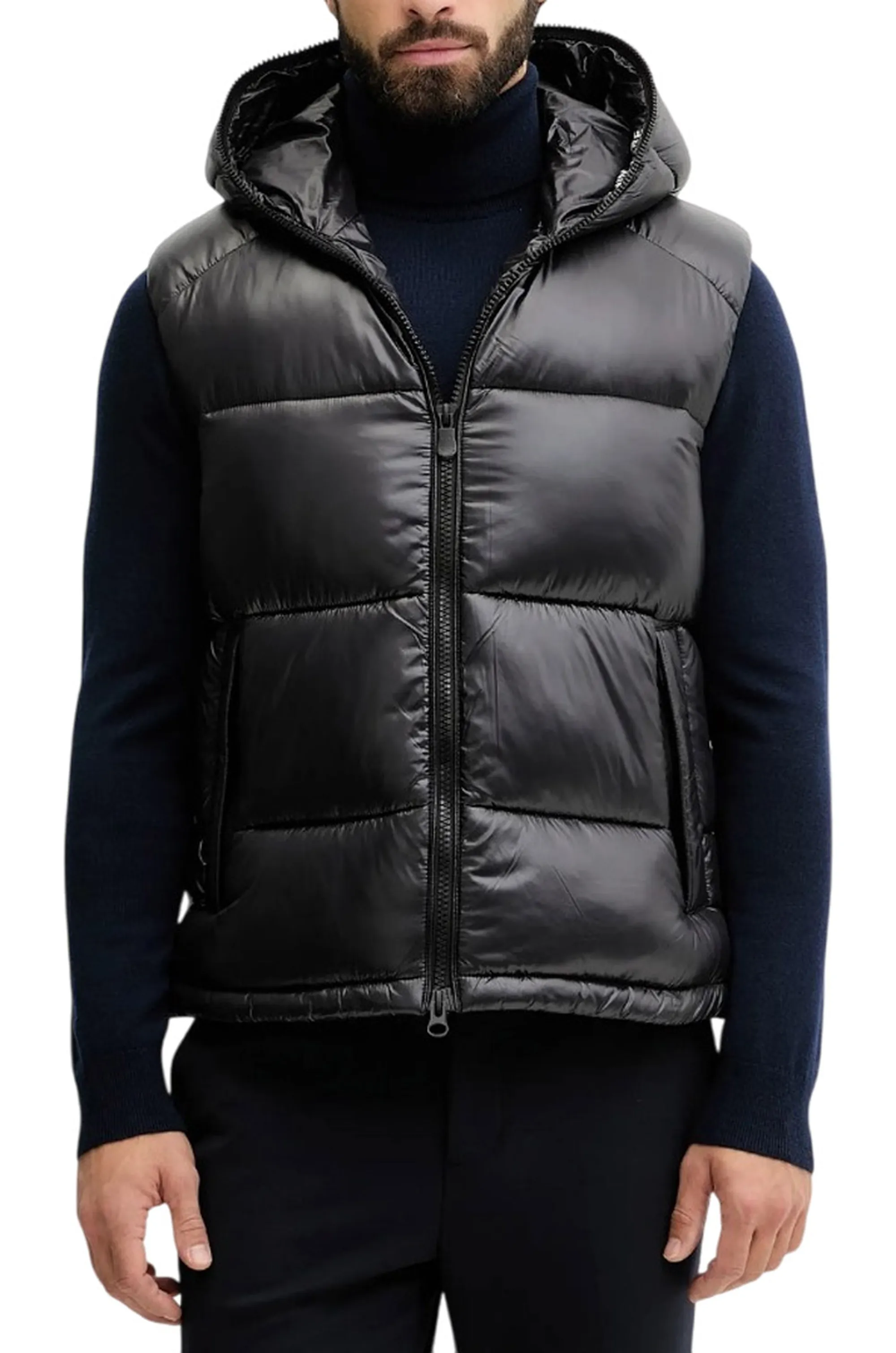 Save The Duck B'Gilet Dexter' Black D80296Mlove21 166244