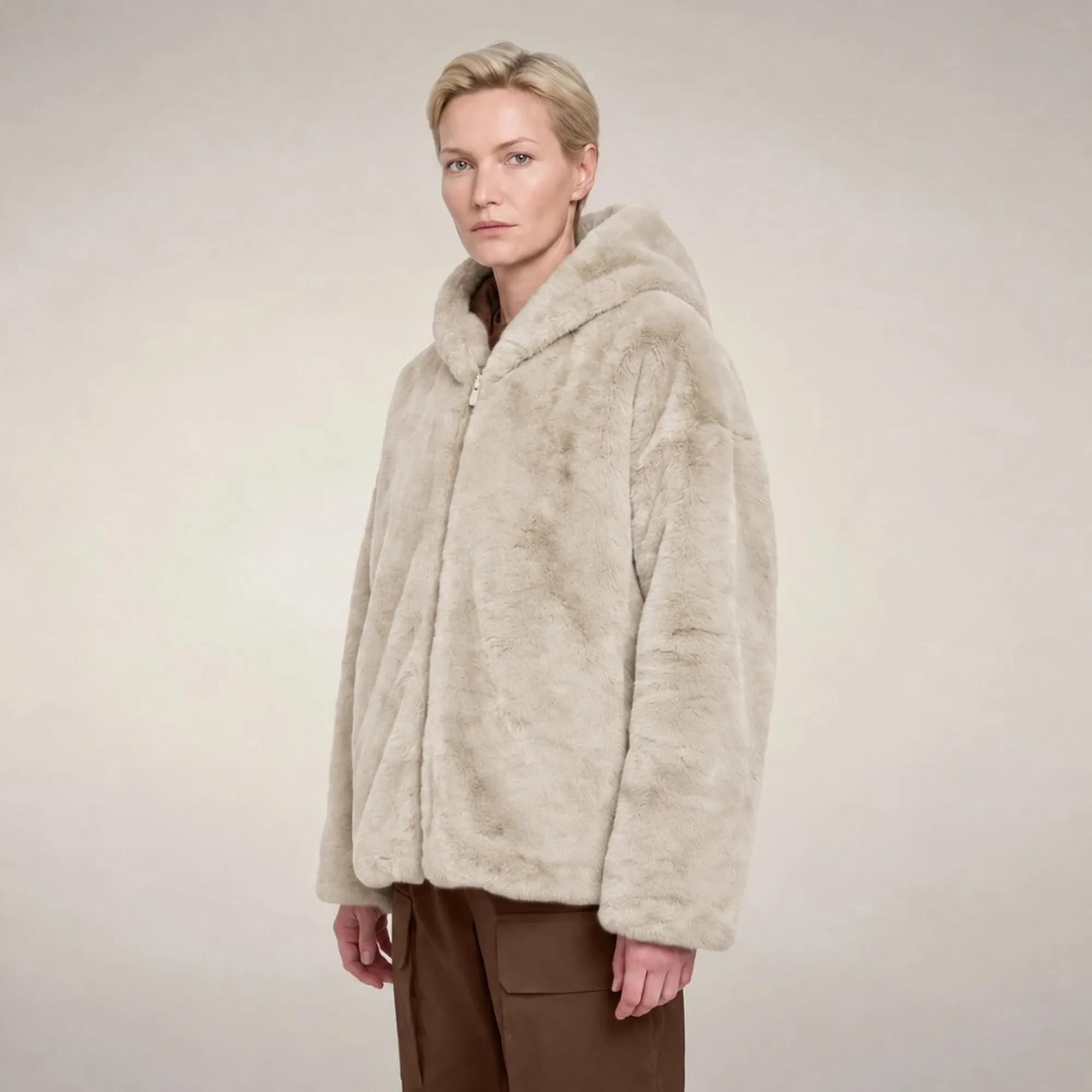 Save The Duck Giubbino Reversibile Davina Beige D31153Wfury23 197889
