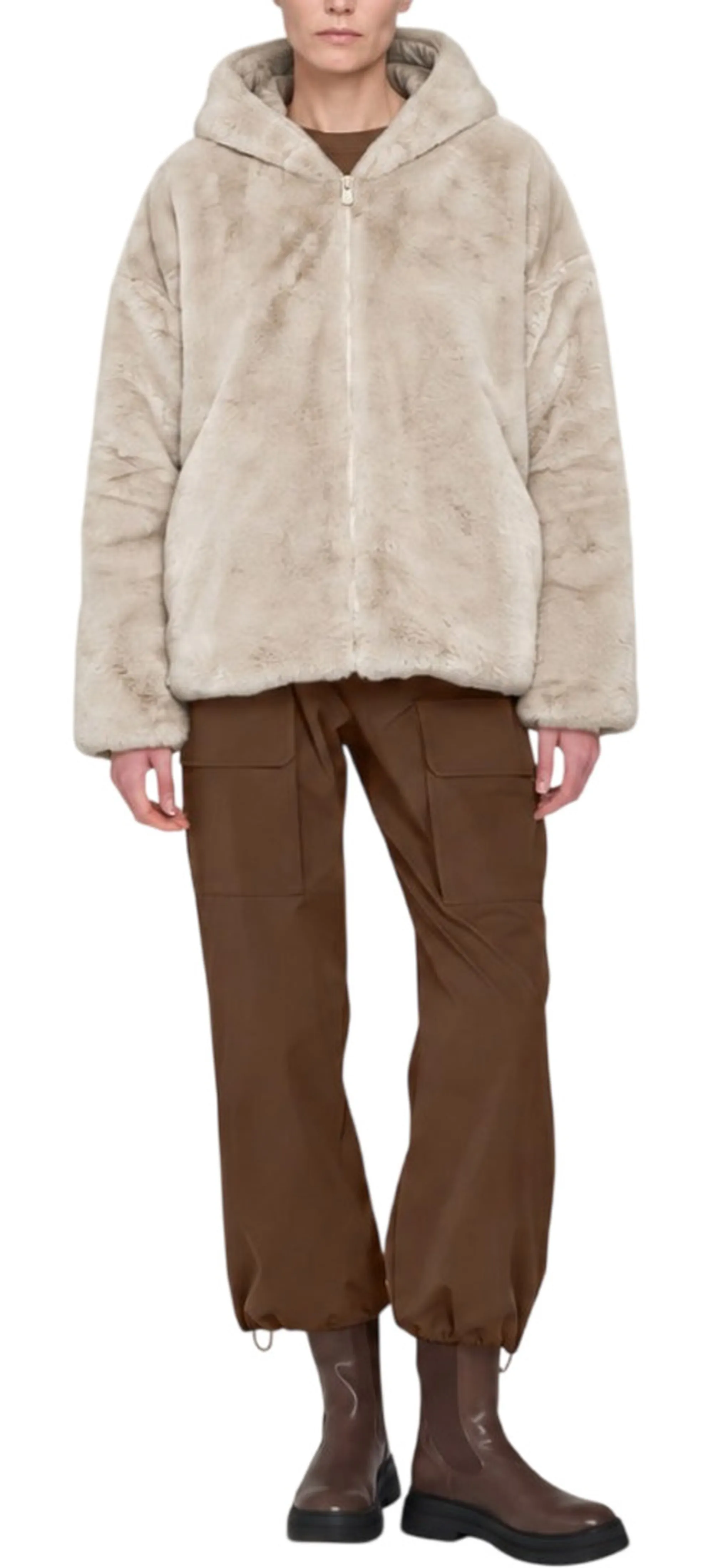 Save The Duck Giubbino Reversibile Davina Beige D31153Wfury23 198560