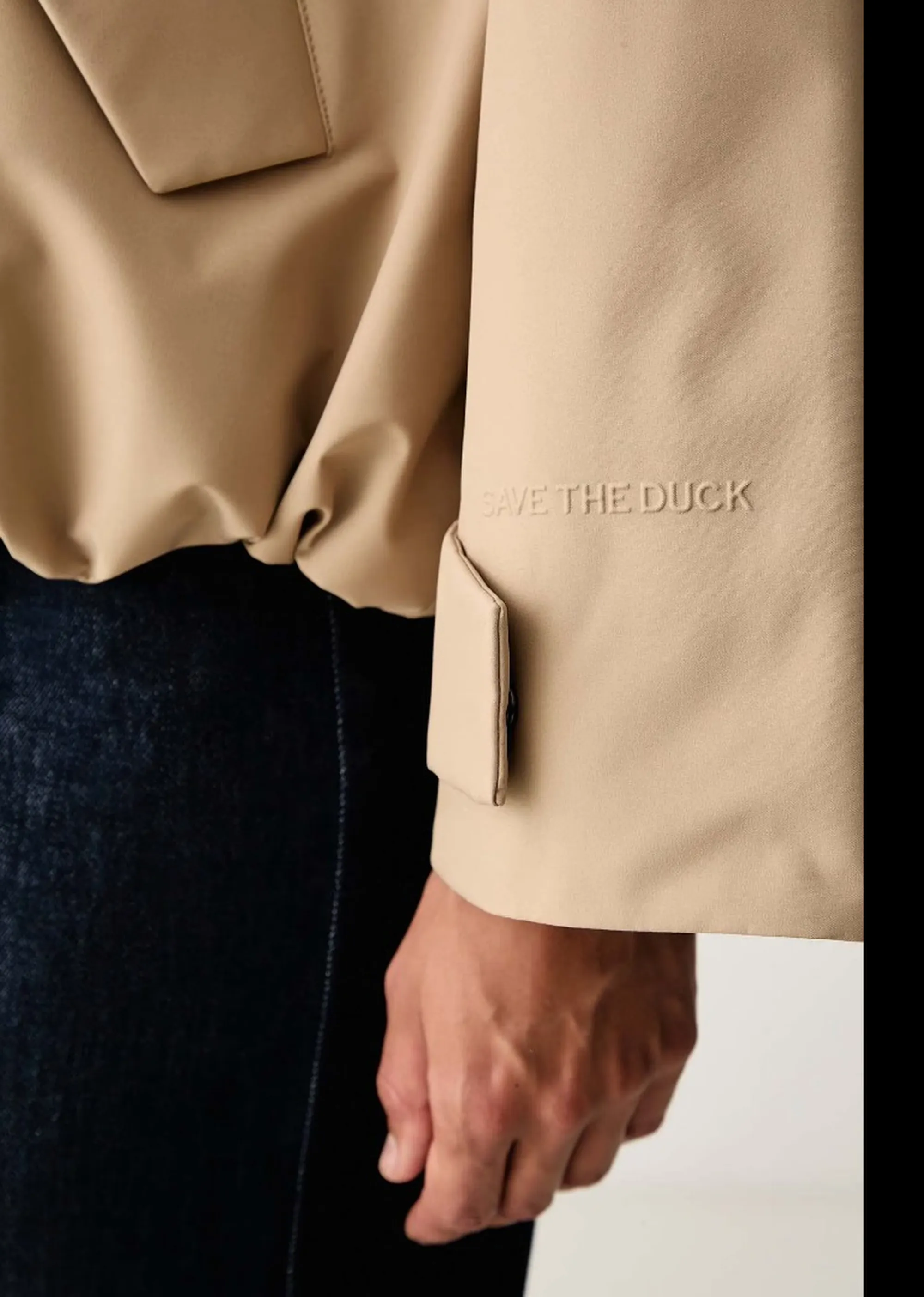 Save The Duck B'Solana Jacket' Beige D33087Wgrin23 197703
