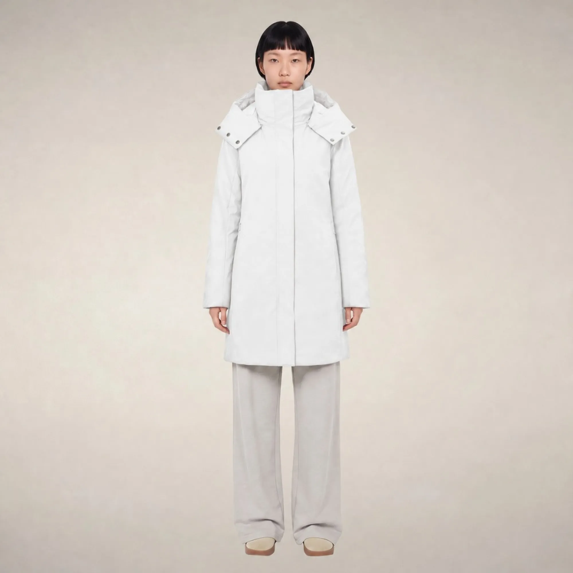 Save The Duck B'Lolita Parka' White P43049Wsmeg23 197872