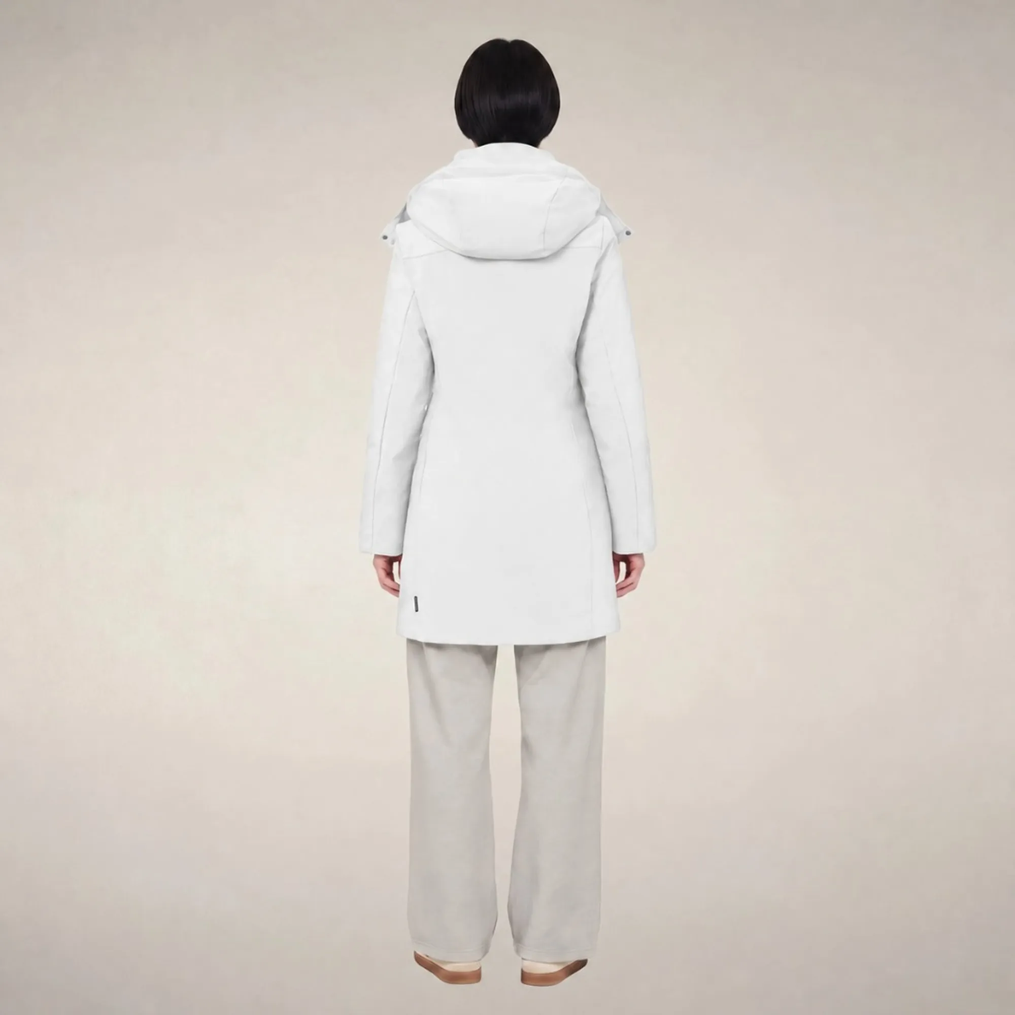 Save The Duck B'Lolita Parka' White P43049Wsmeg23 197873
