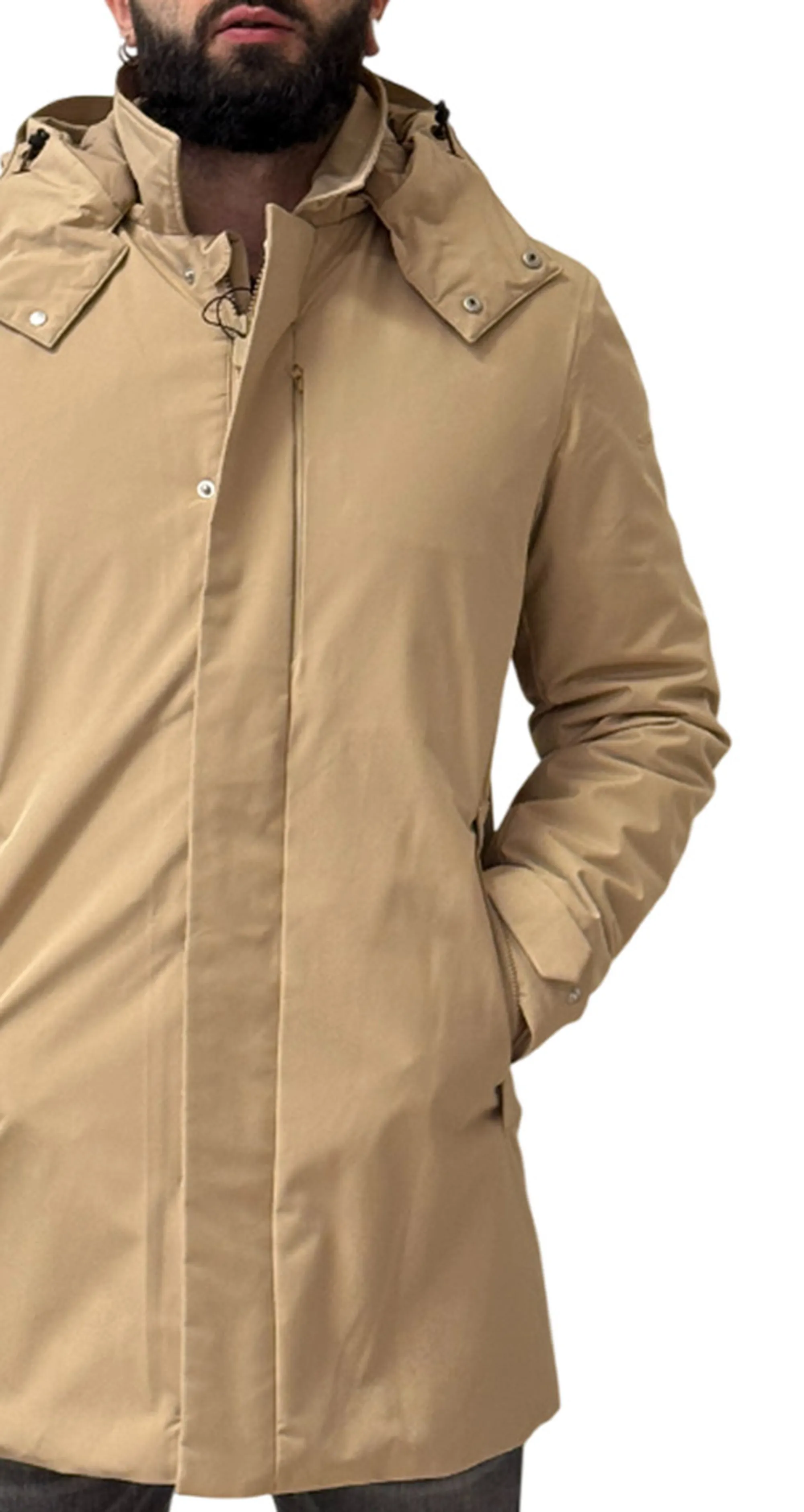 Save The Duck B'Parka Nestor' Beige D41584Mgrin21 167517