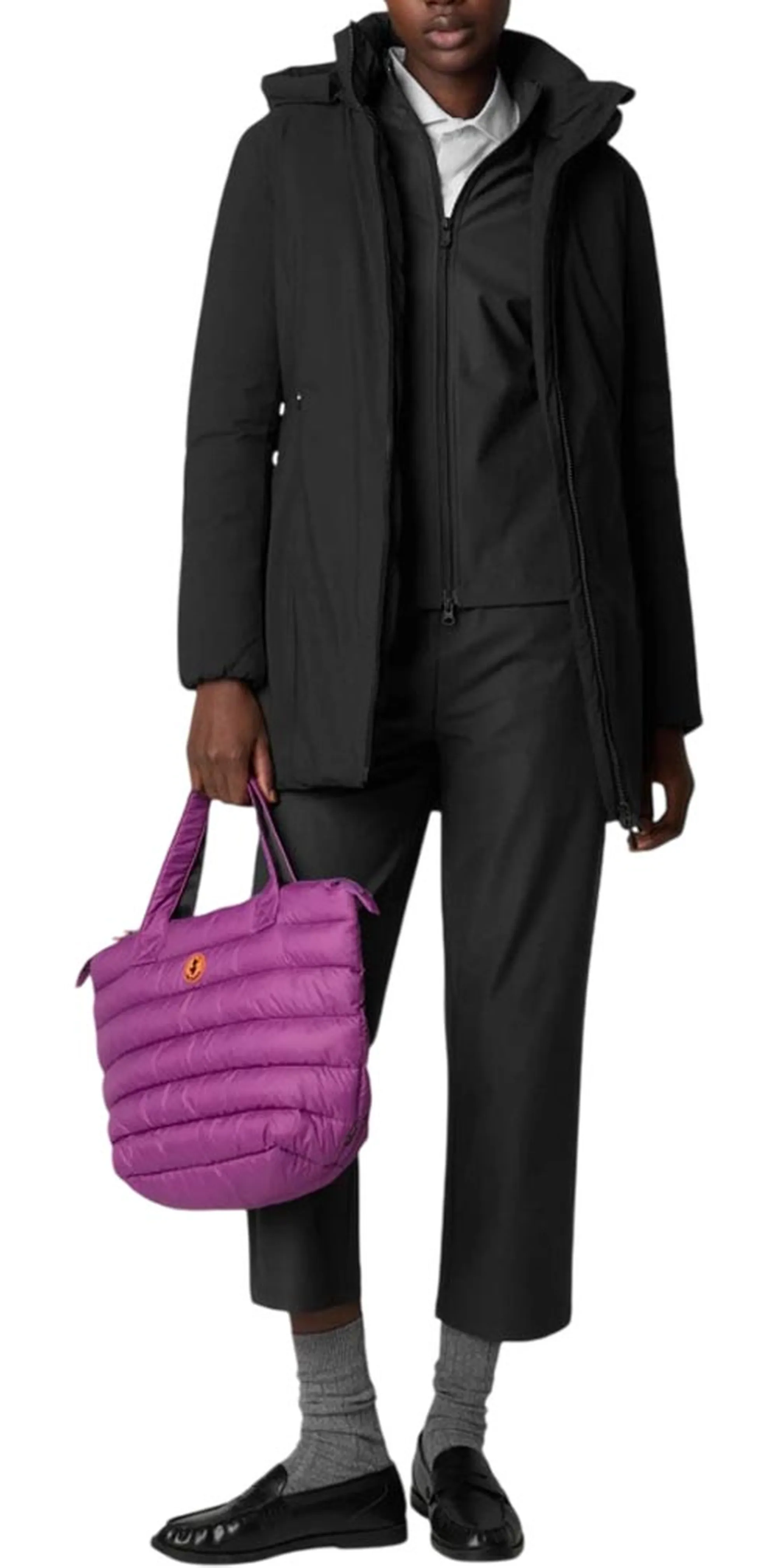 Save The Duck Parka Rachel Nero D40060Wmatt21 160633