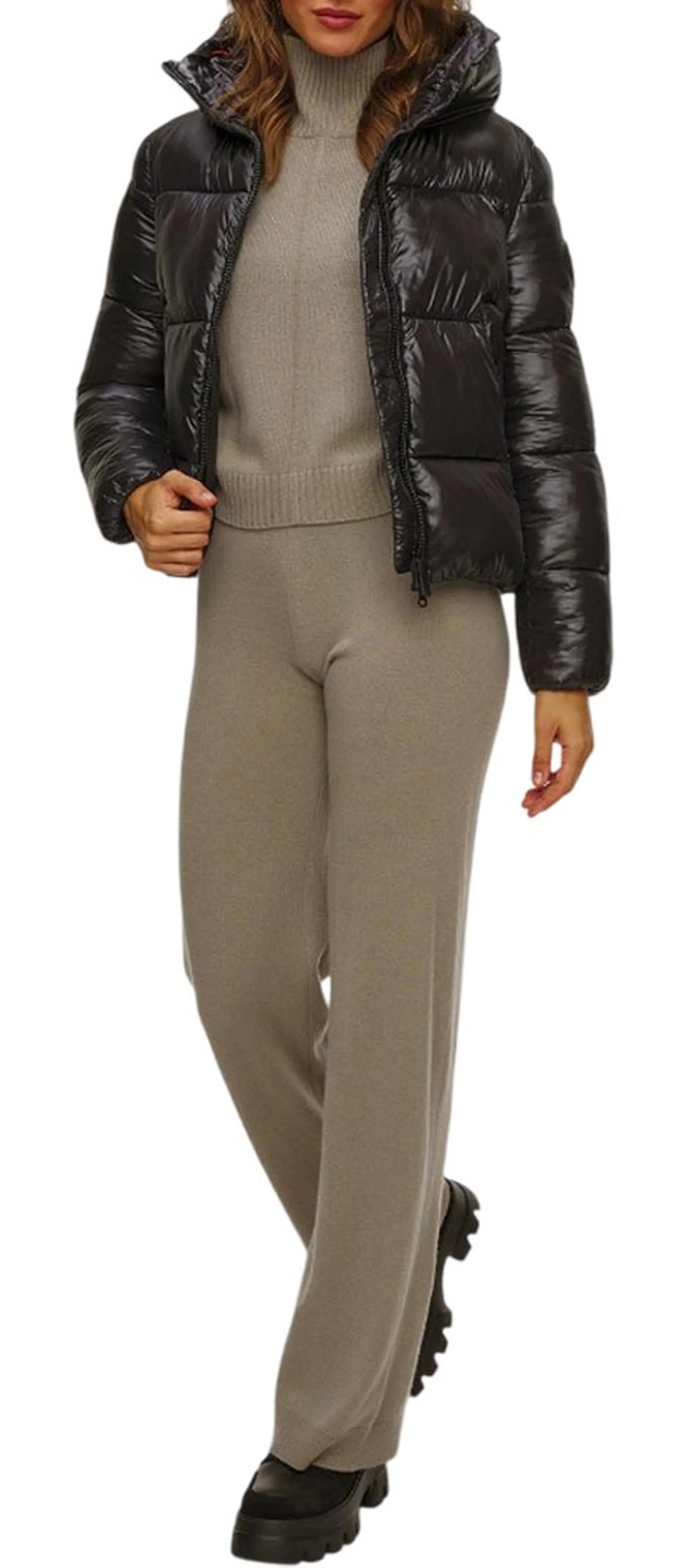 Save The Duck Piumino Biddy Nero D31989Wlove21 160705