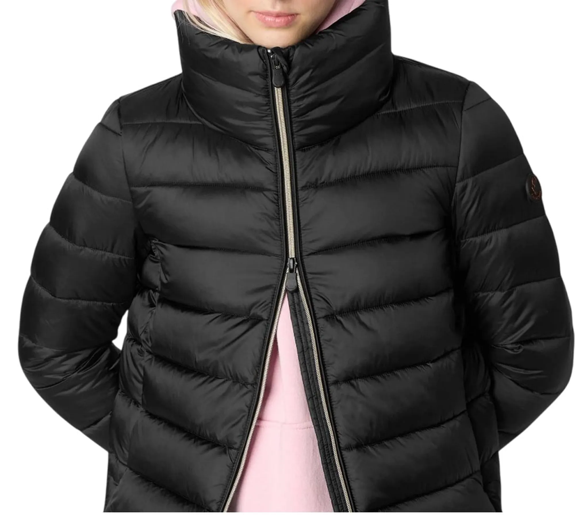 Save The Duck Piumino Elsie Nero D30520Wiris21 160714