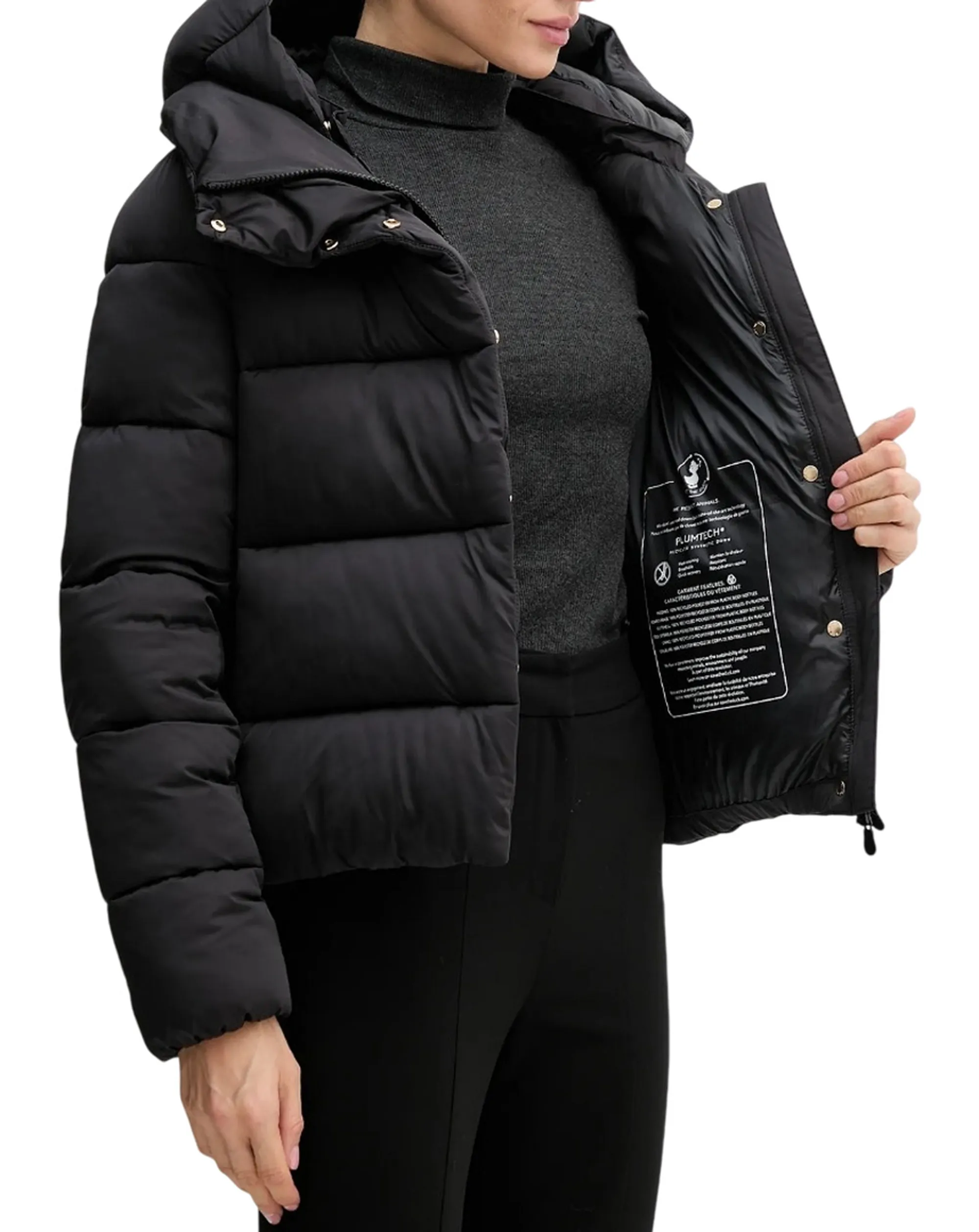 Save The Duck Piumino Maris Nero D32353Wedel21 167904